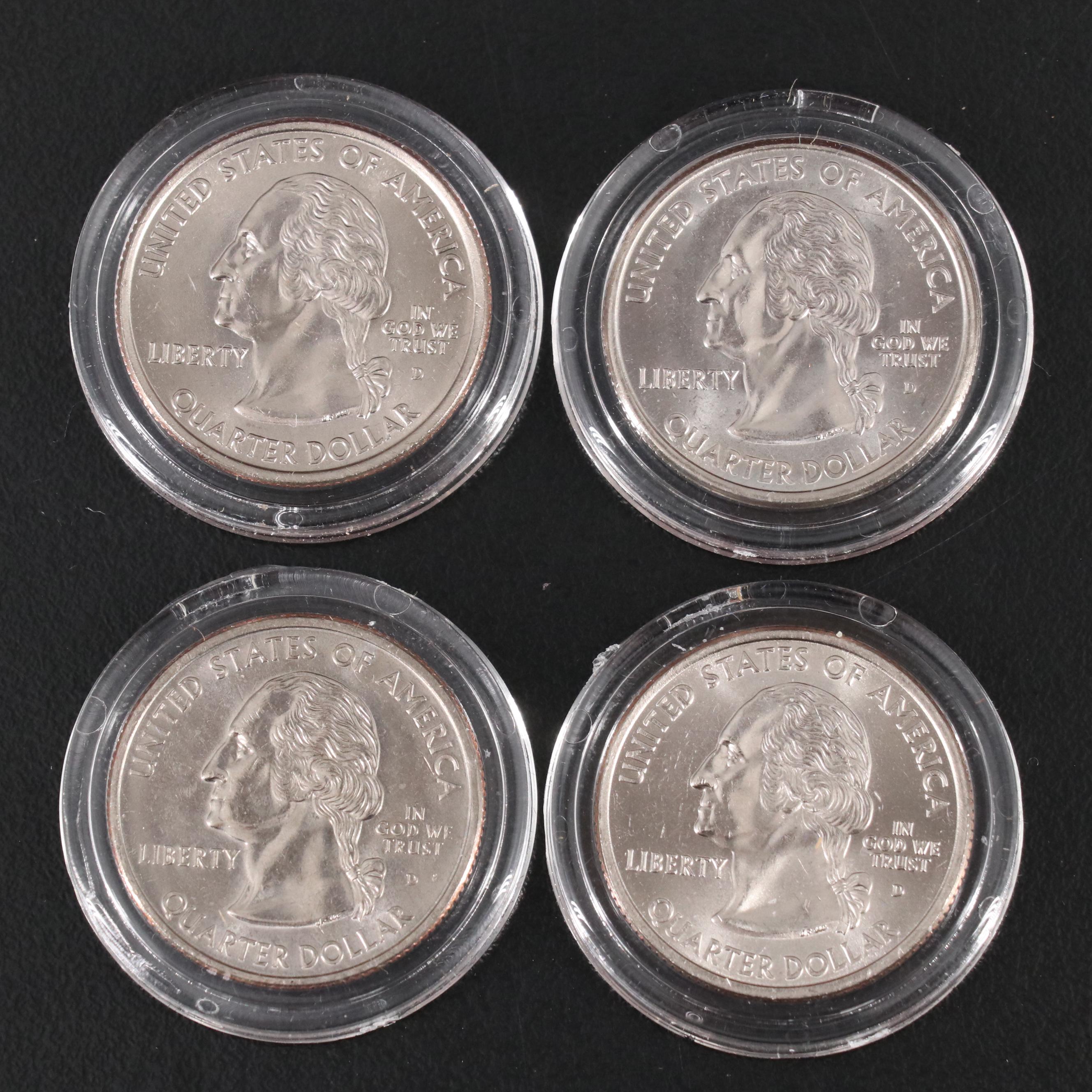 Complete Set of 56 Different State and Territories Quarters With 728 Coins