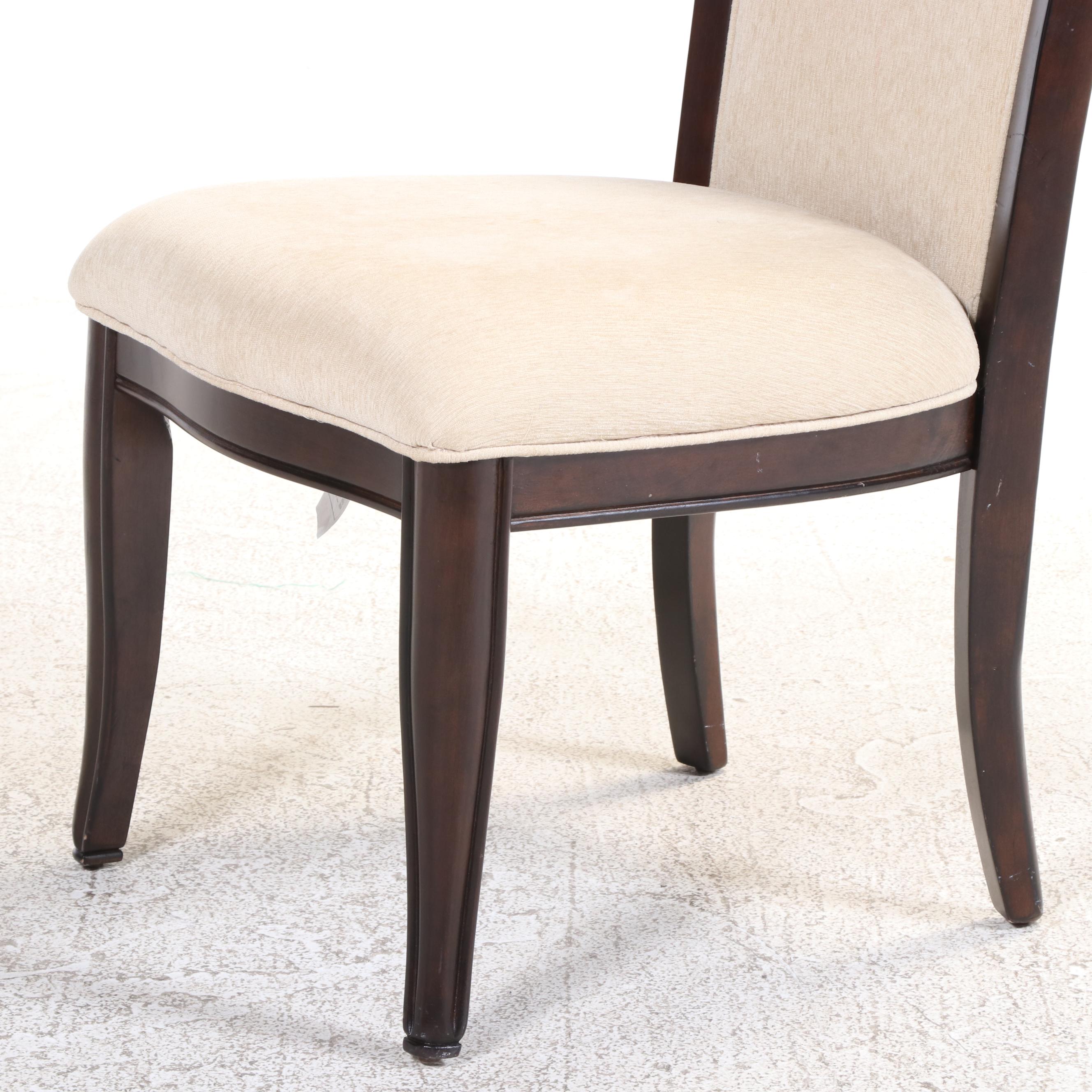 Seven-Piece Havertys "Astor Park" Dining Set in Dark Cherry Finish