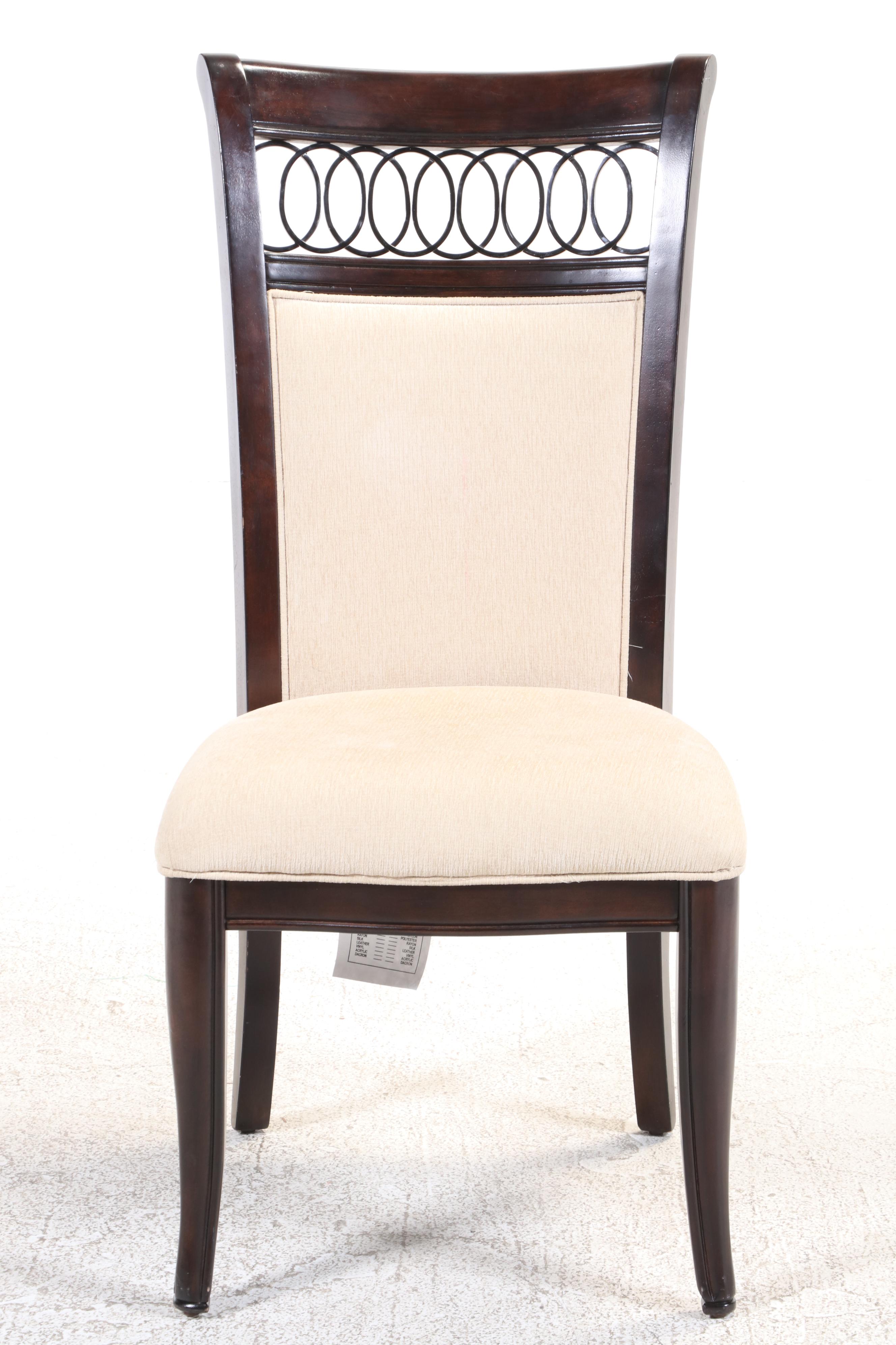 Seven-Piece Havertys "Astor Park" Dining Set in Dark Cherry Finish