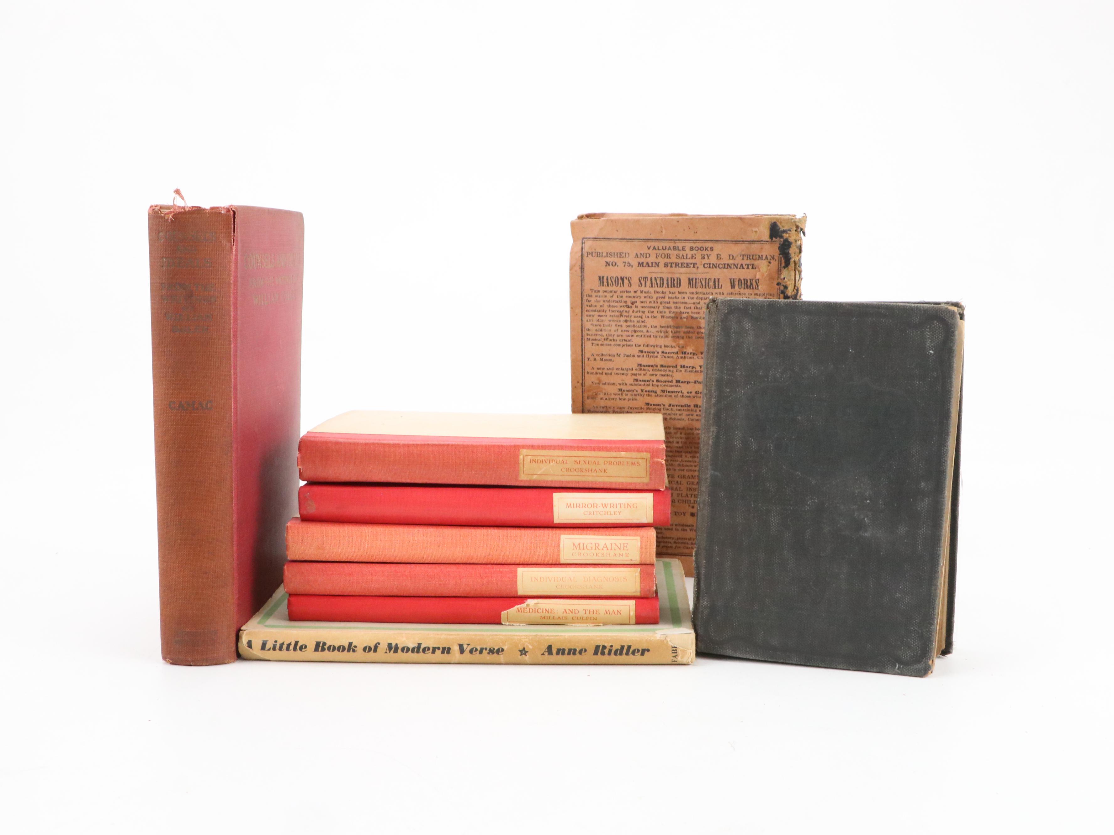 First Edition "Psyche Miniatures Medical Series" Partial Set and More