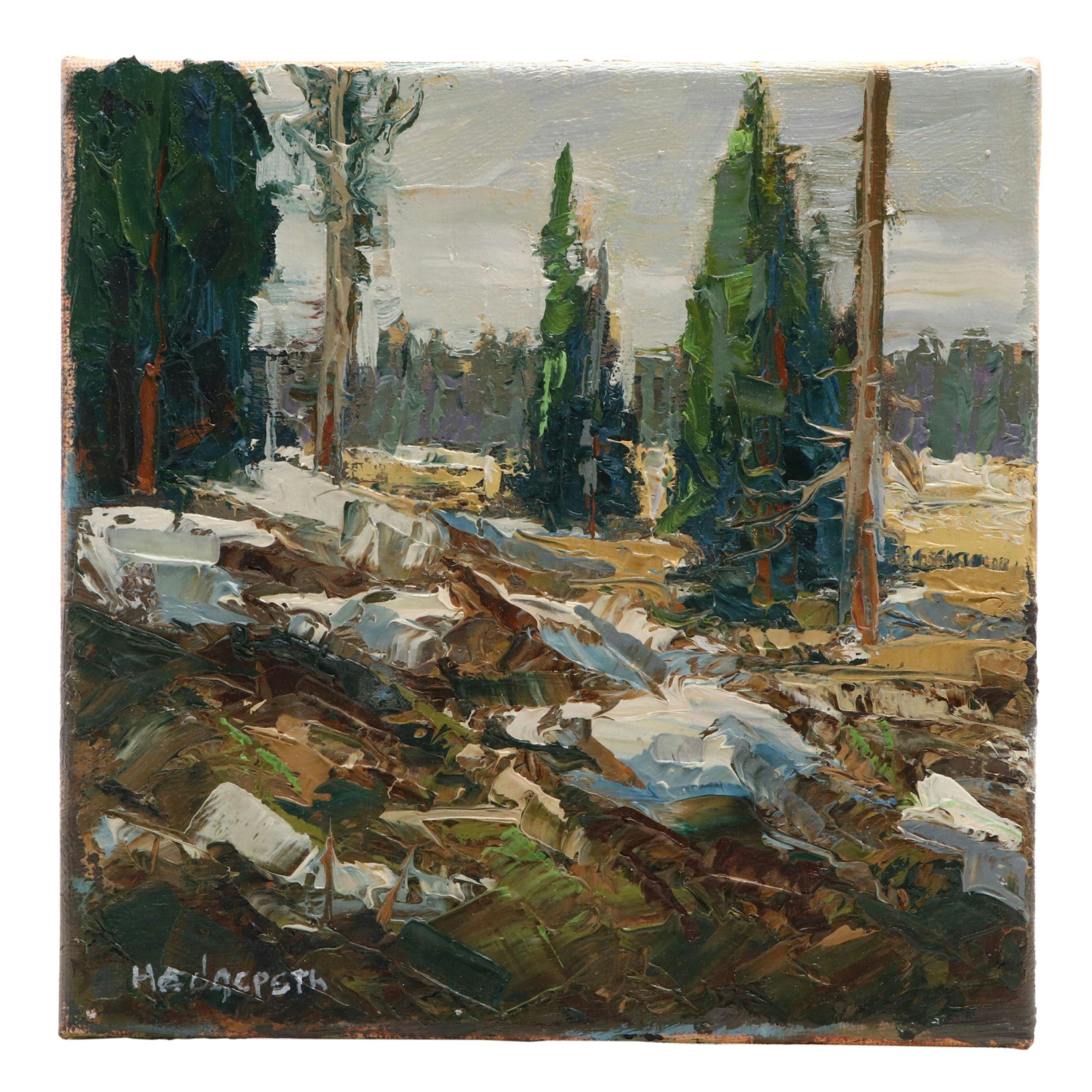 Stephen Hedgepeth Landscape Oil Painting, 21st Century