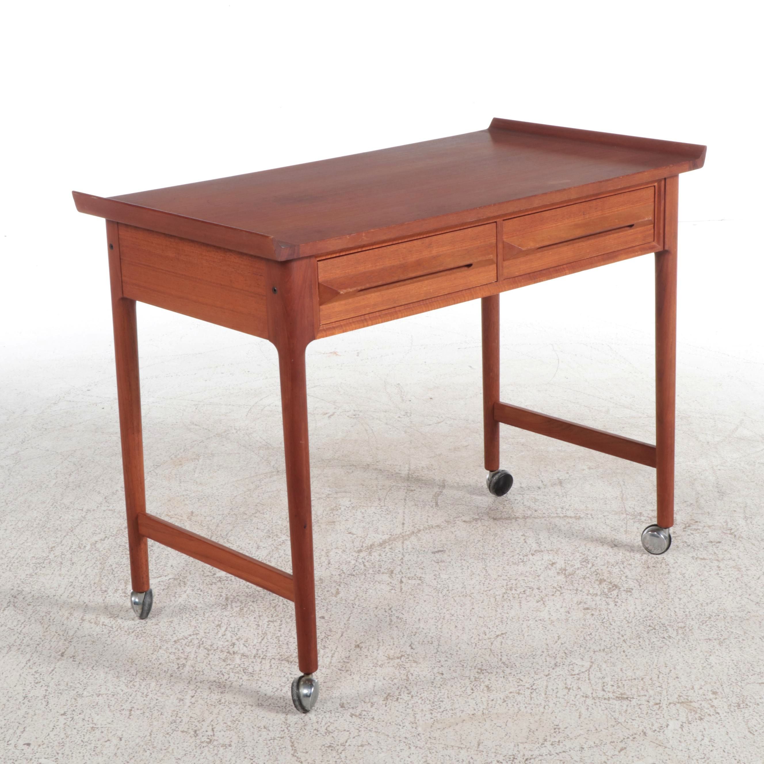 Torbjorn Afdal for Mellemstrands Bruksbo Modern Teak Trolley Cart, 1970–1980s