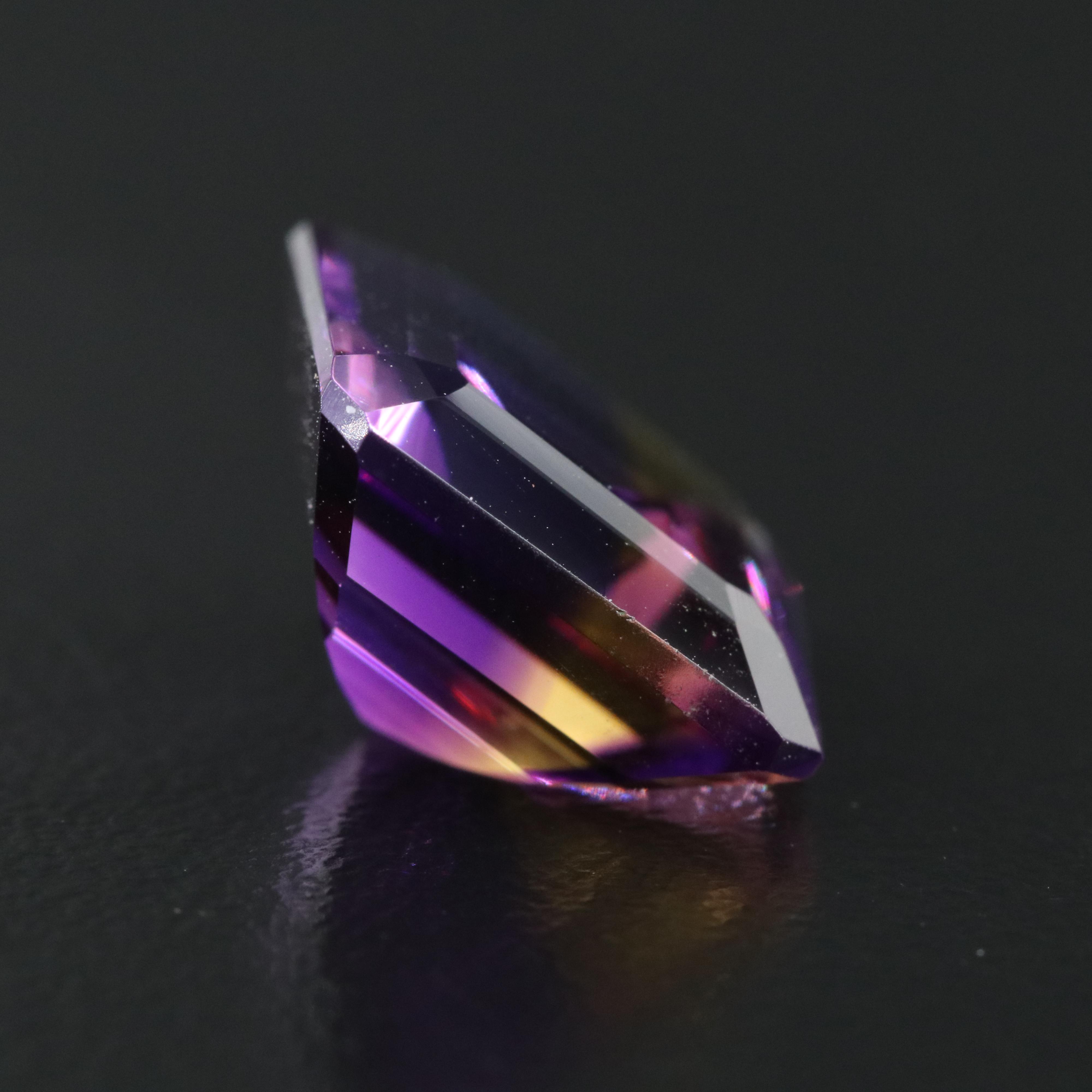 Loose 8.13 CT Ametrine