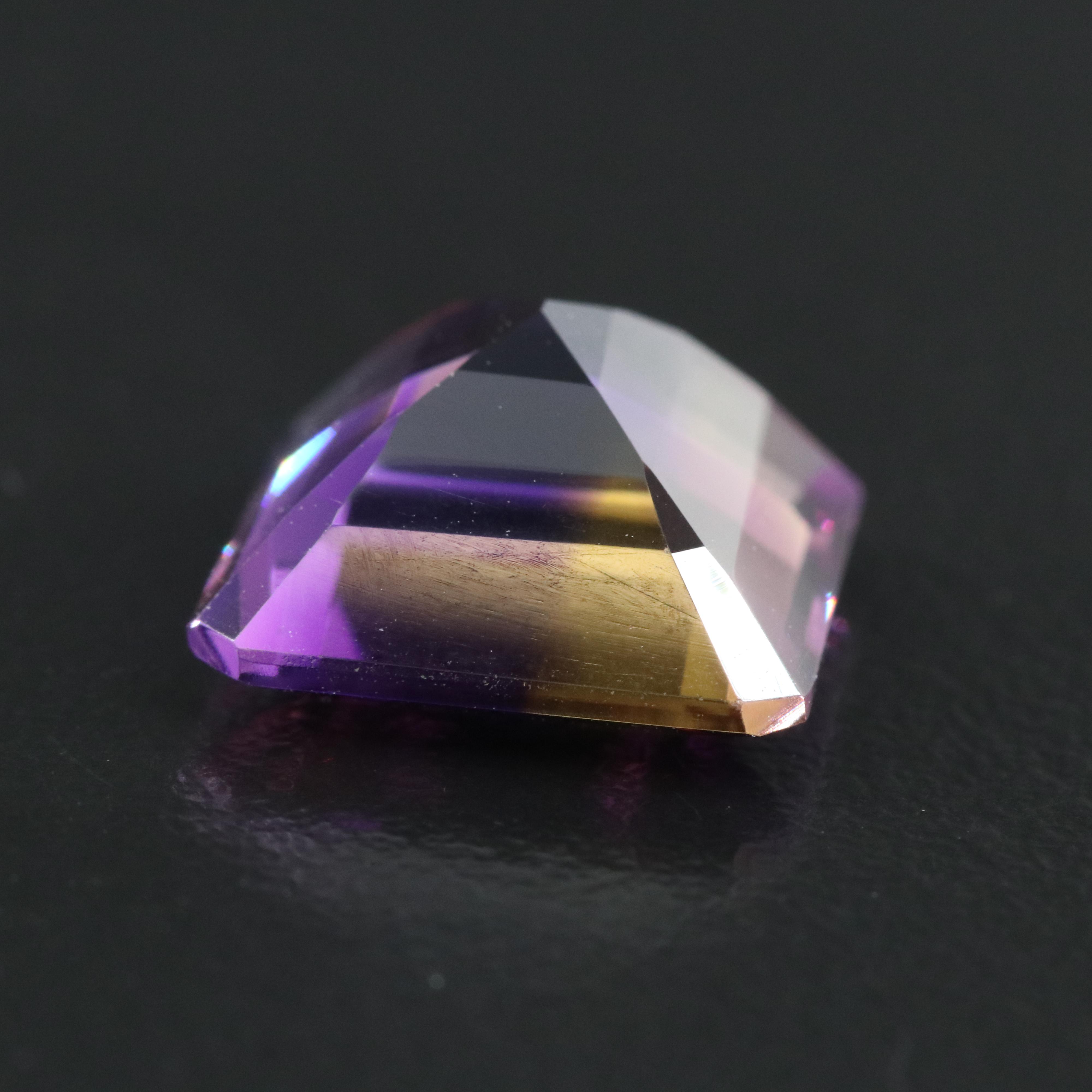 Loose 8.13 CT Ametrine