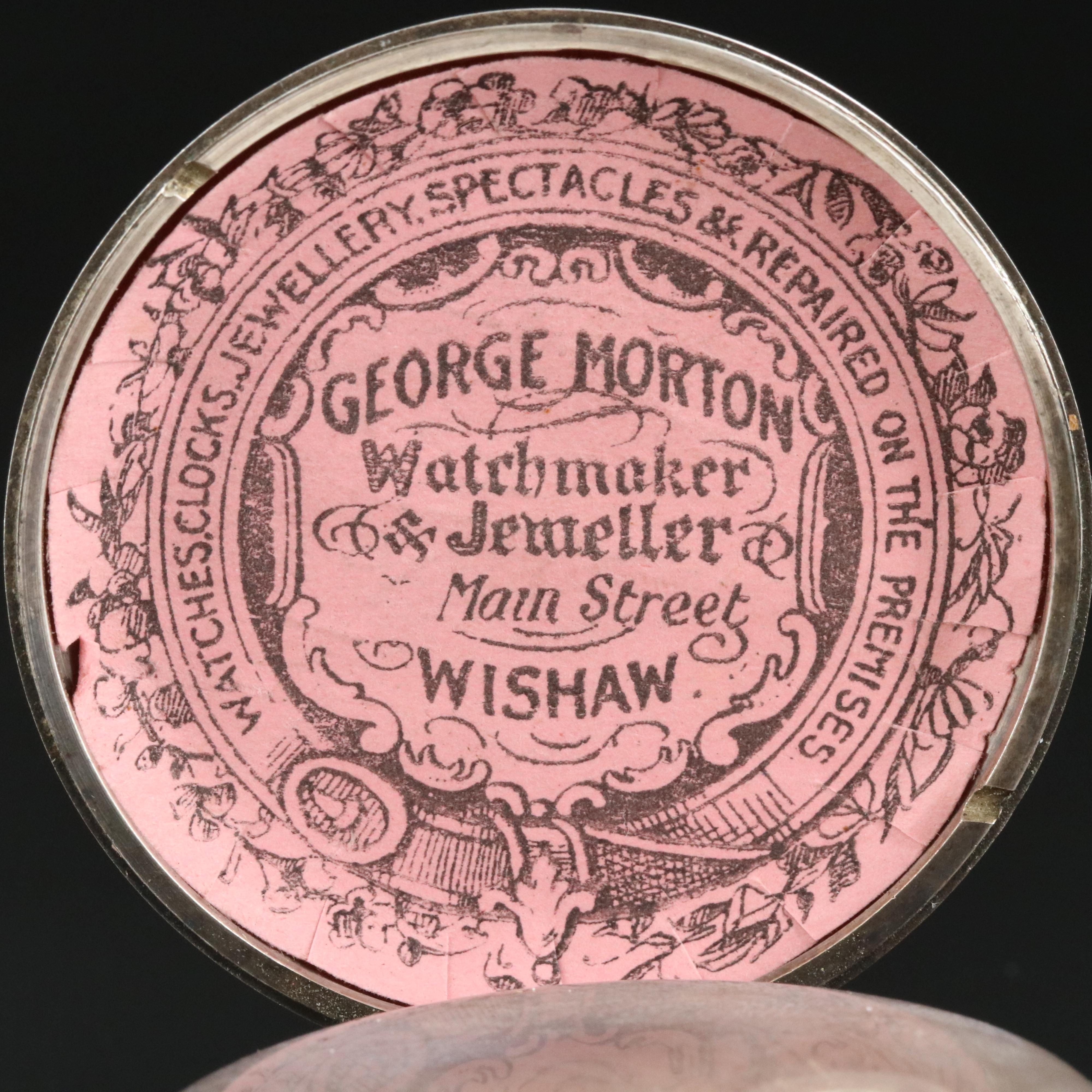 Antique John Forrest, London Signed Movement in Sterling Pocket Watch Case