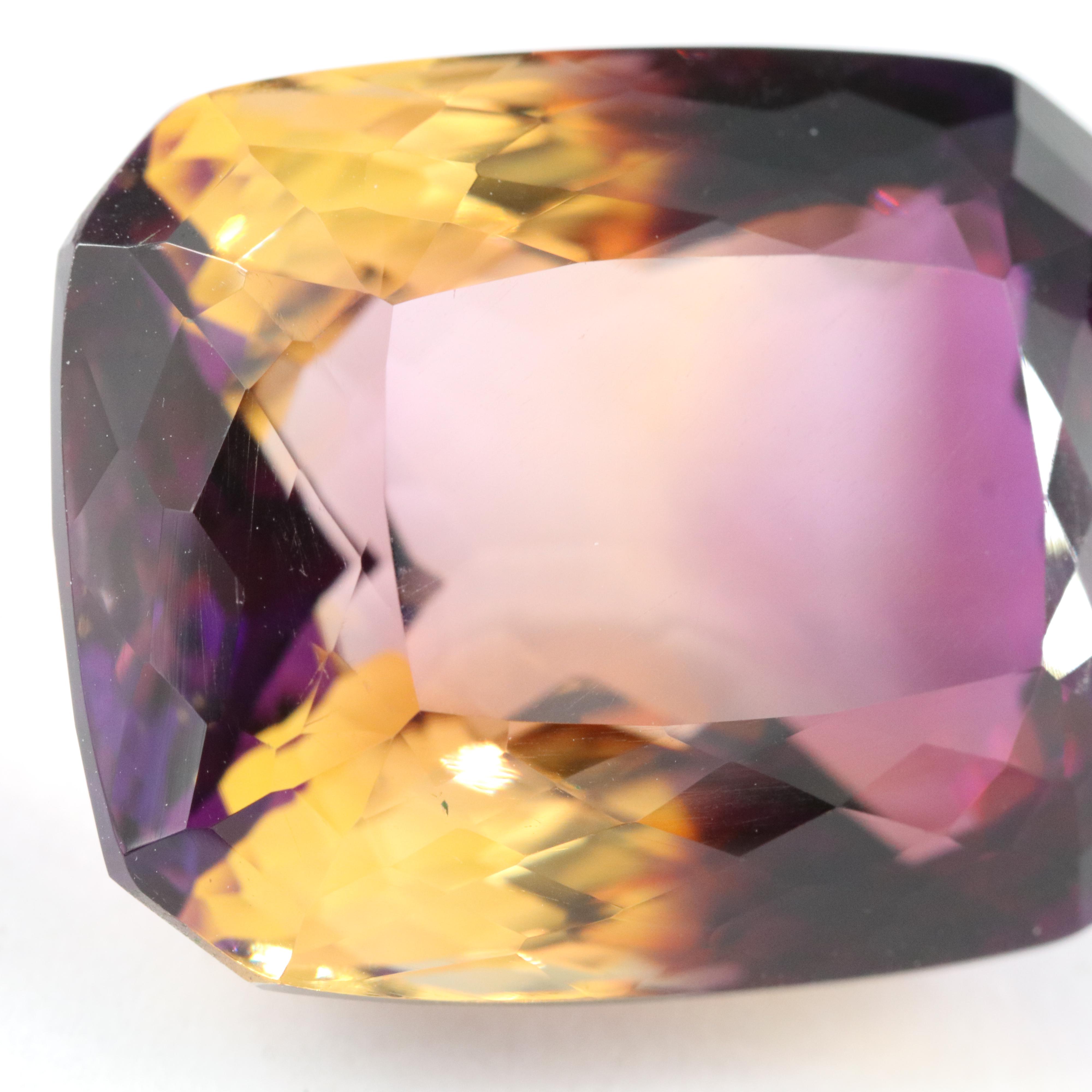 Loose 71.55 CT Ametrine