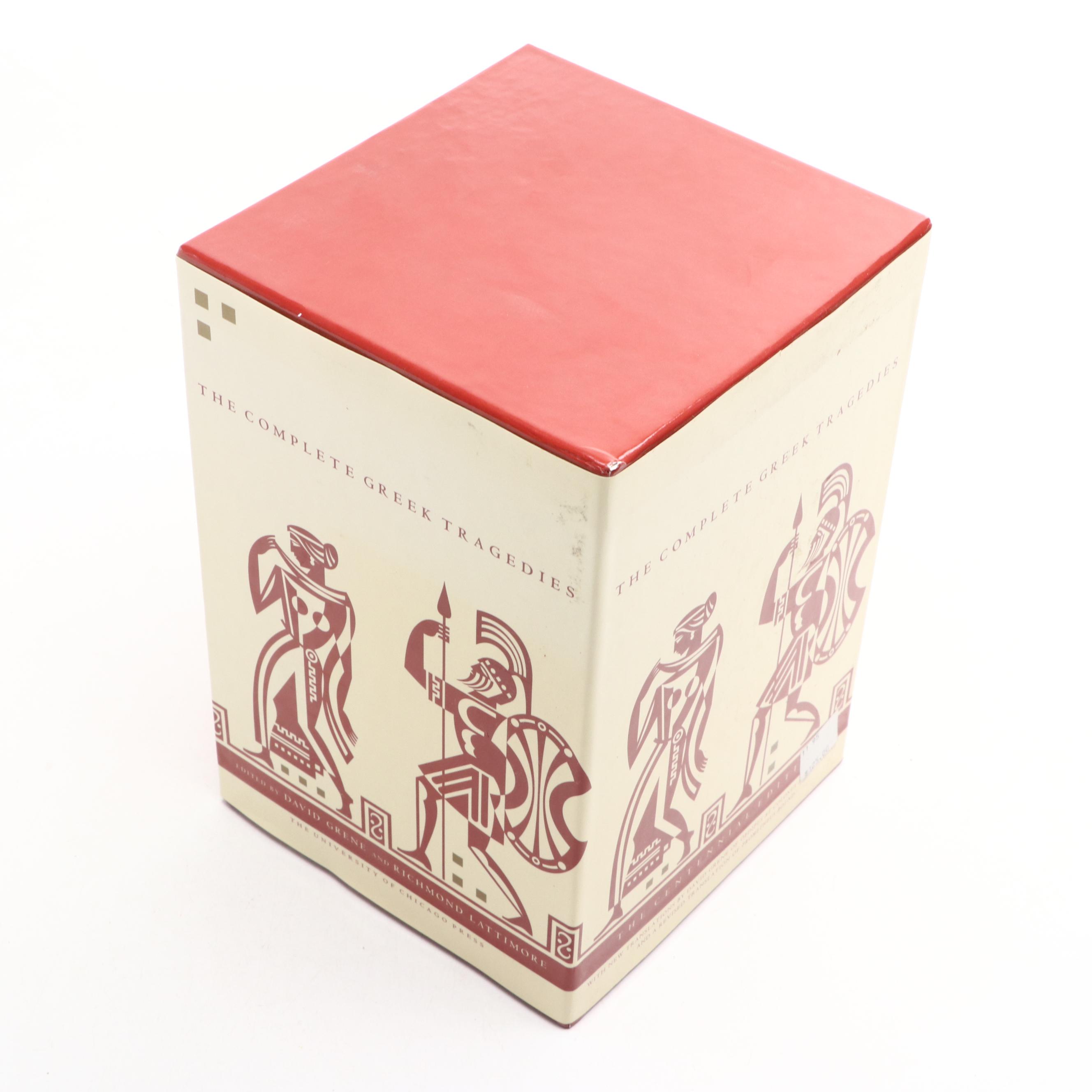 Centennial Edition "The Complete Greek Tragedies" Four-Volume Box Set, 1994