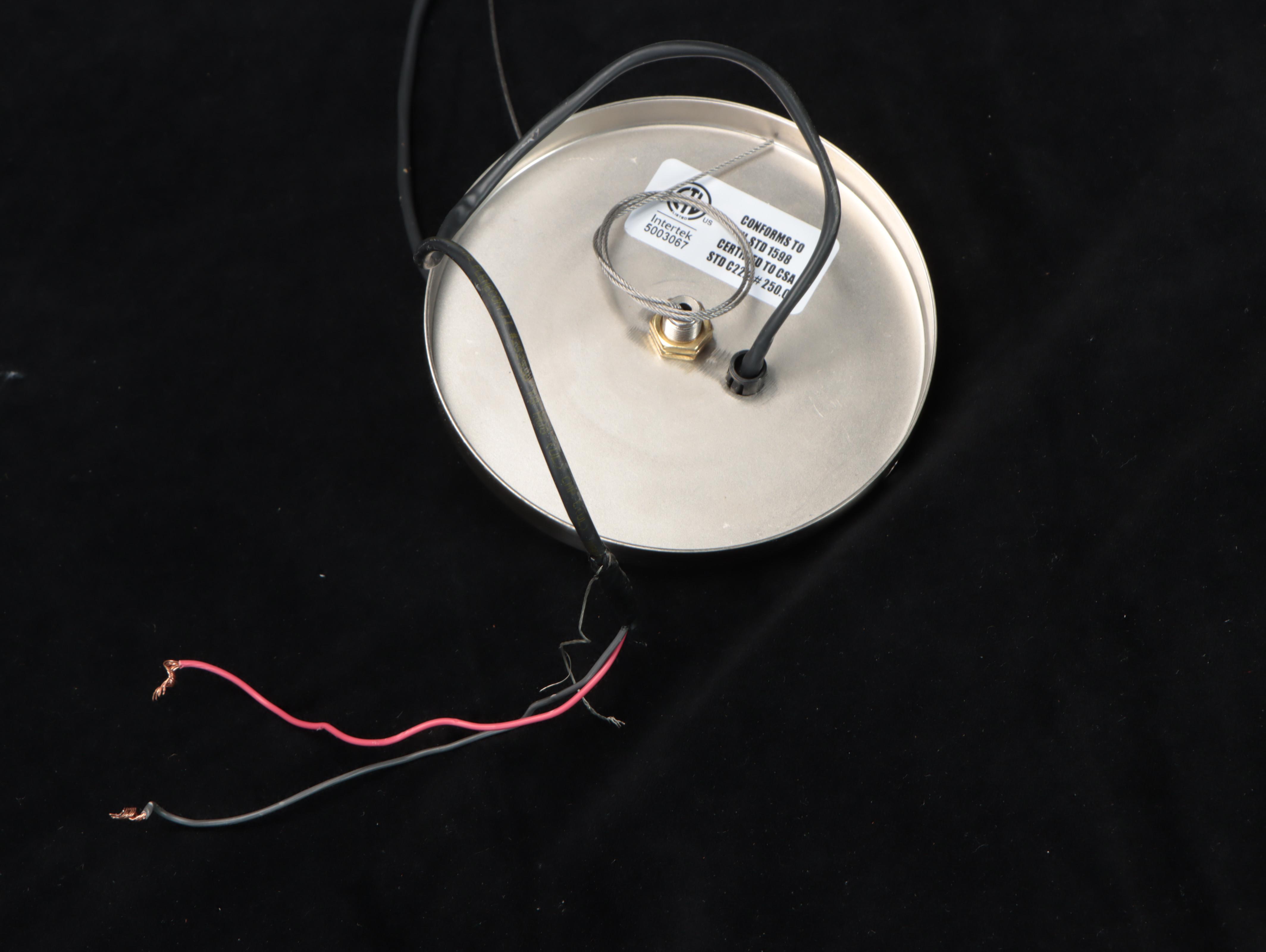 Chrome LED Orb and Linear Pendant Lights