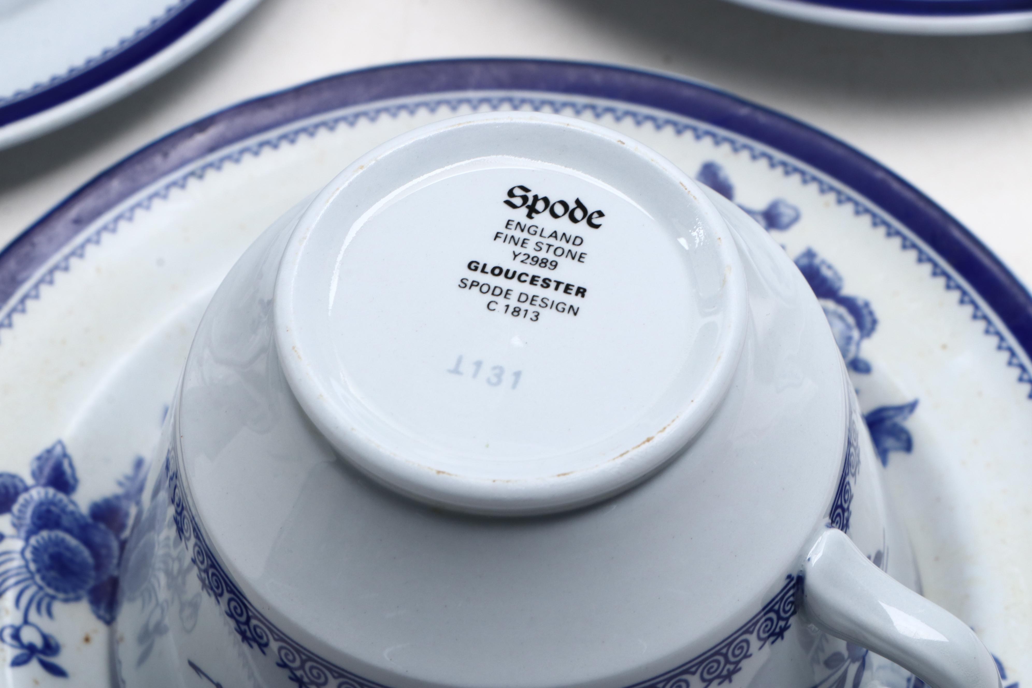 Spode "Gloucester" Ceramic Dinner Plates, Salad Plates, Bowls and More