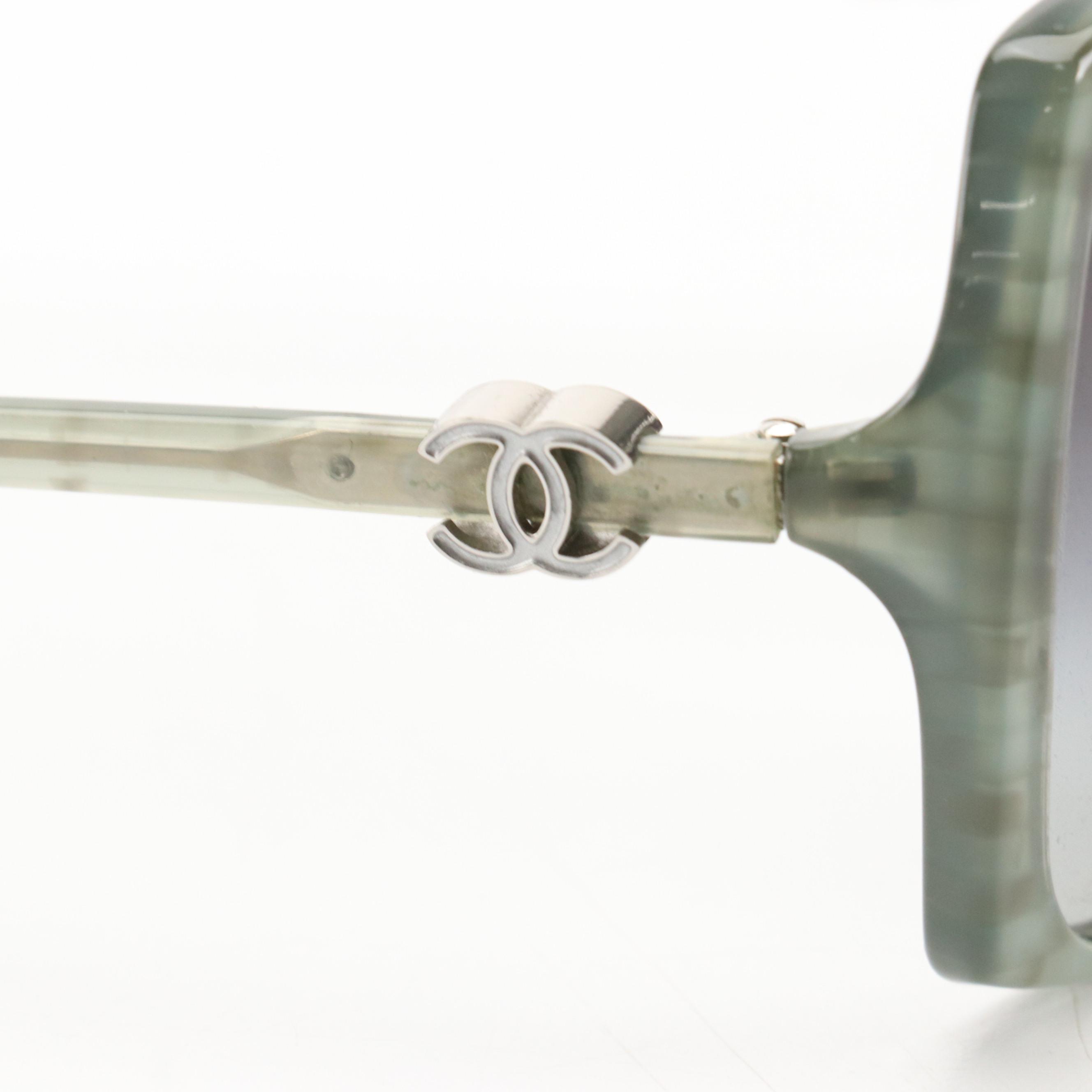 Chanel 5216-A C.1308/3C Oversized Square Sunglasses