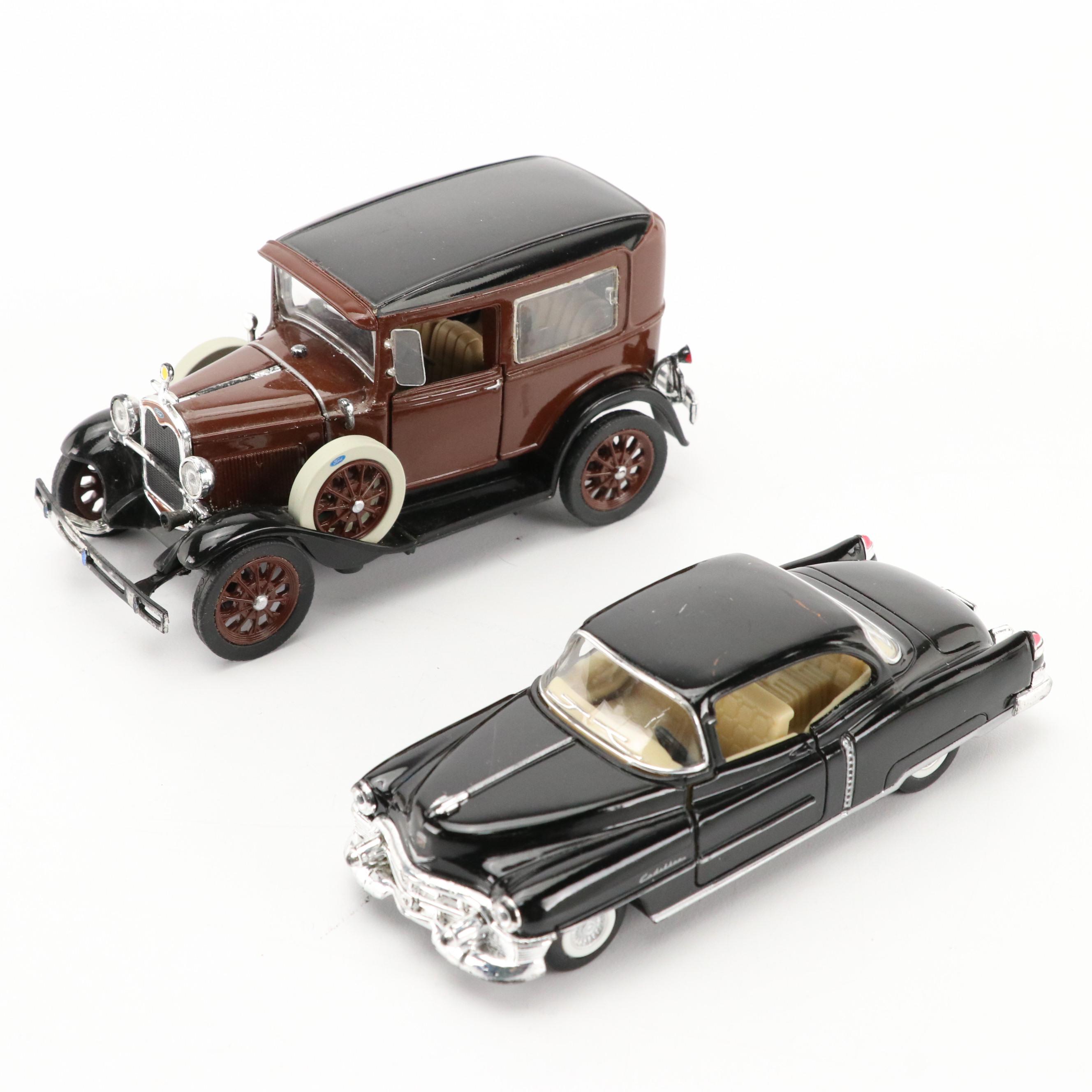 Jim Beam Novelty Car-Shaped Decanter with Department 56 and Other Model Cars