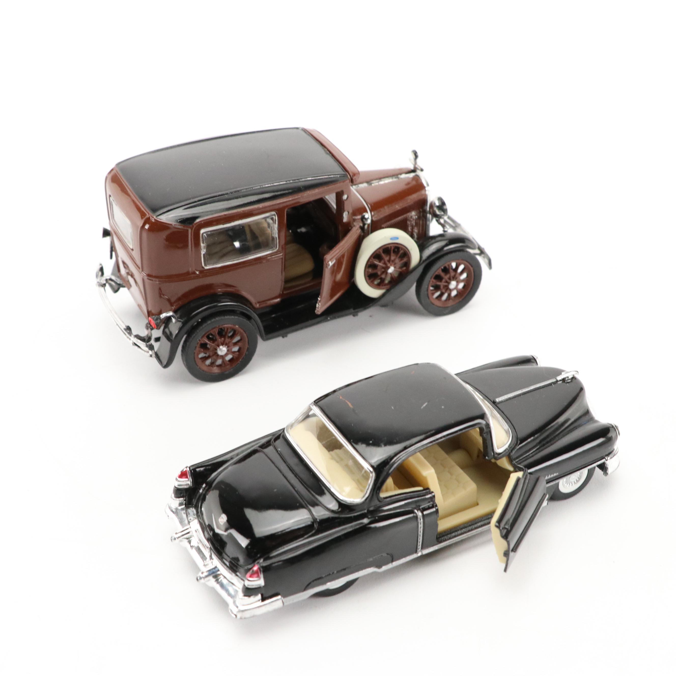 Jim Beam Novelty Car-Shaped Decanter with Department 56 and Other Model Cars