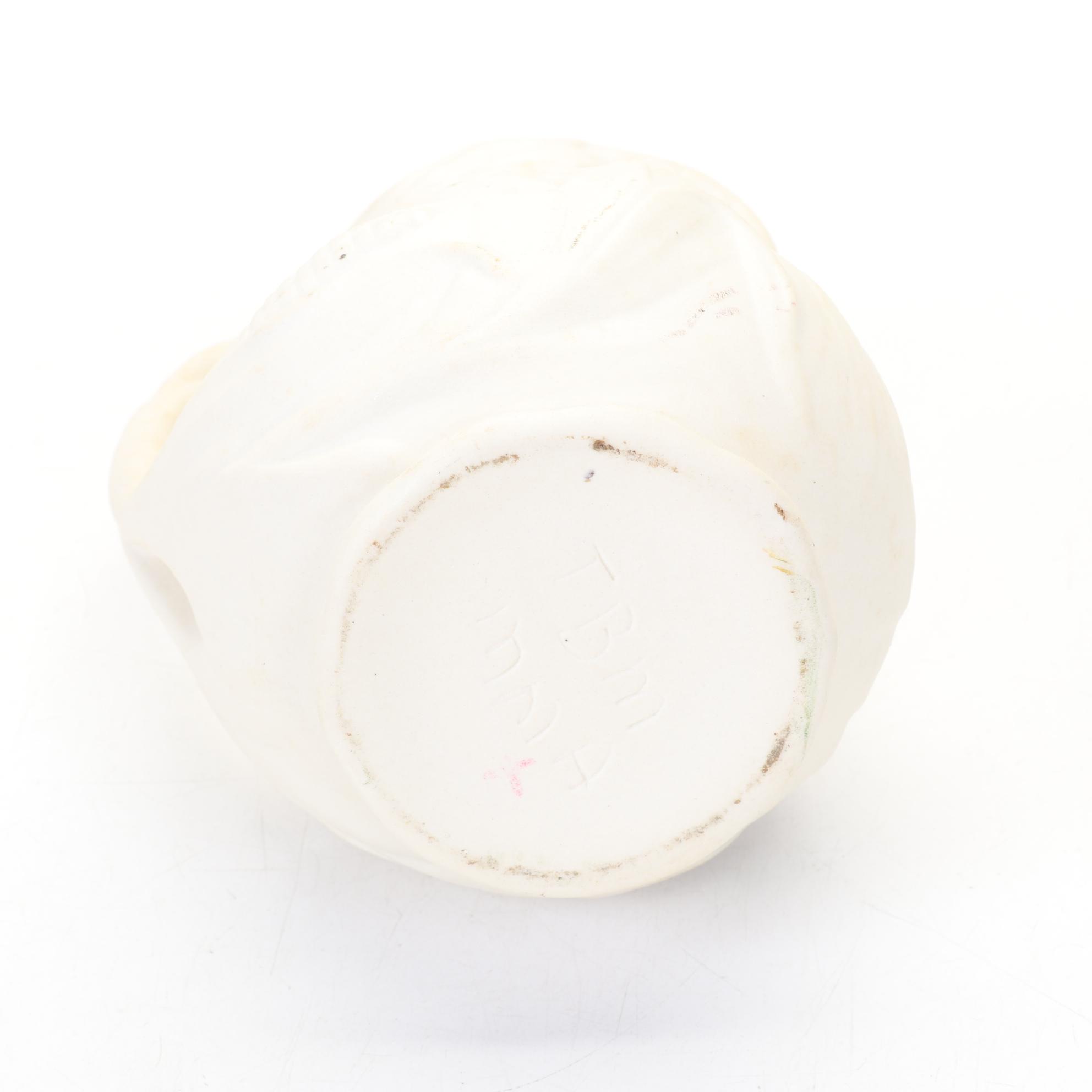 Victorian Gilbert Shelf Clock and MMA Stoneware Corn Pitcher