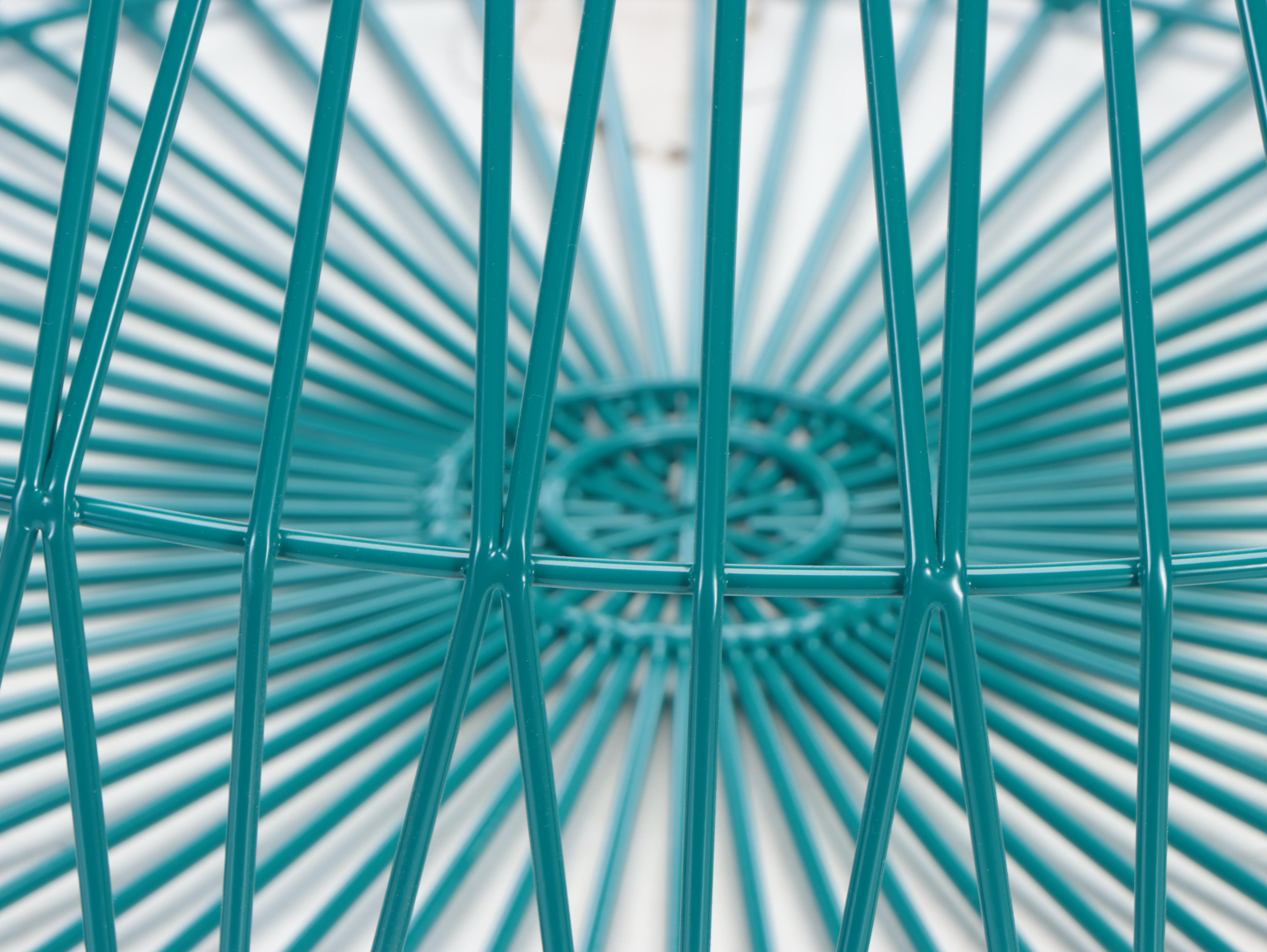 Drum-Form Wire Table Base or Basket