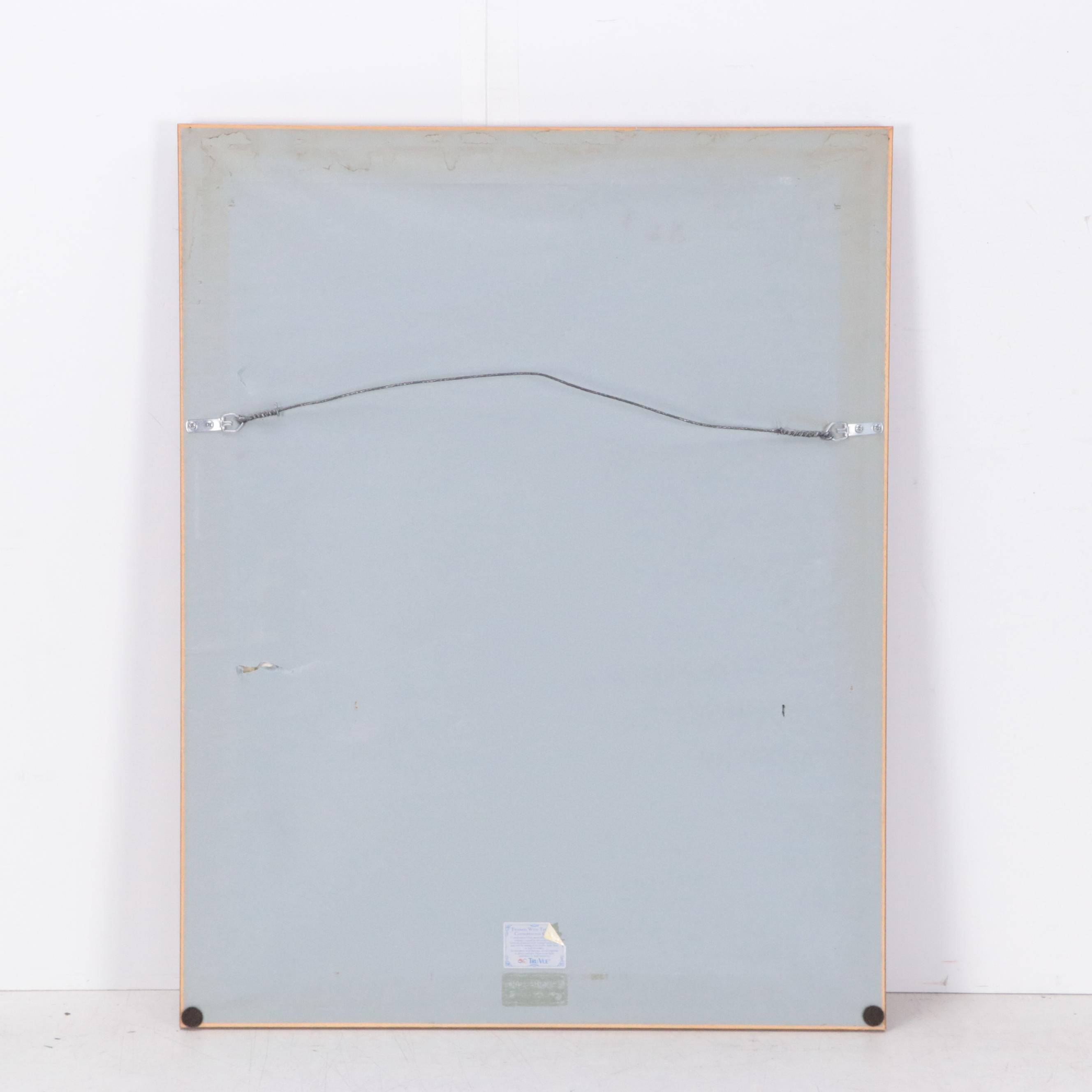 Native American Portrait Chalk Pastel Drawing, 1997