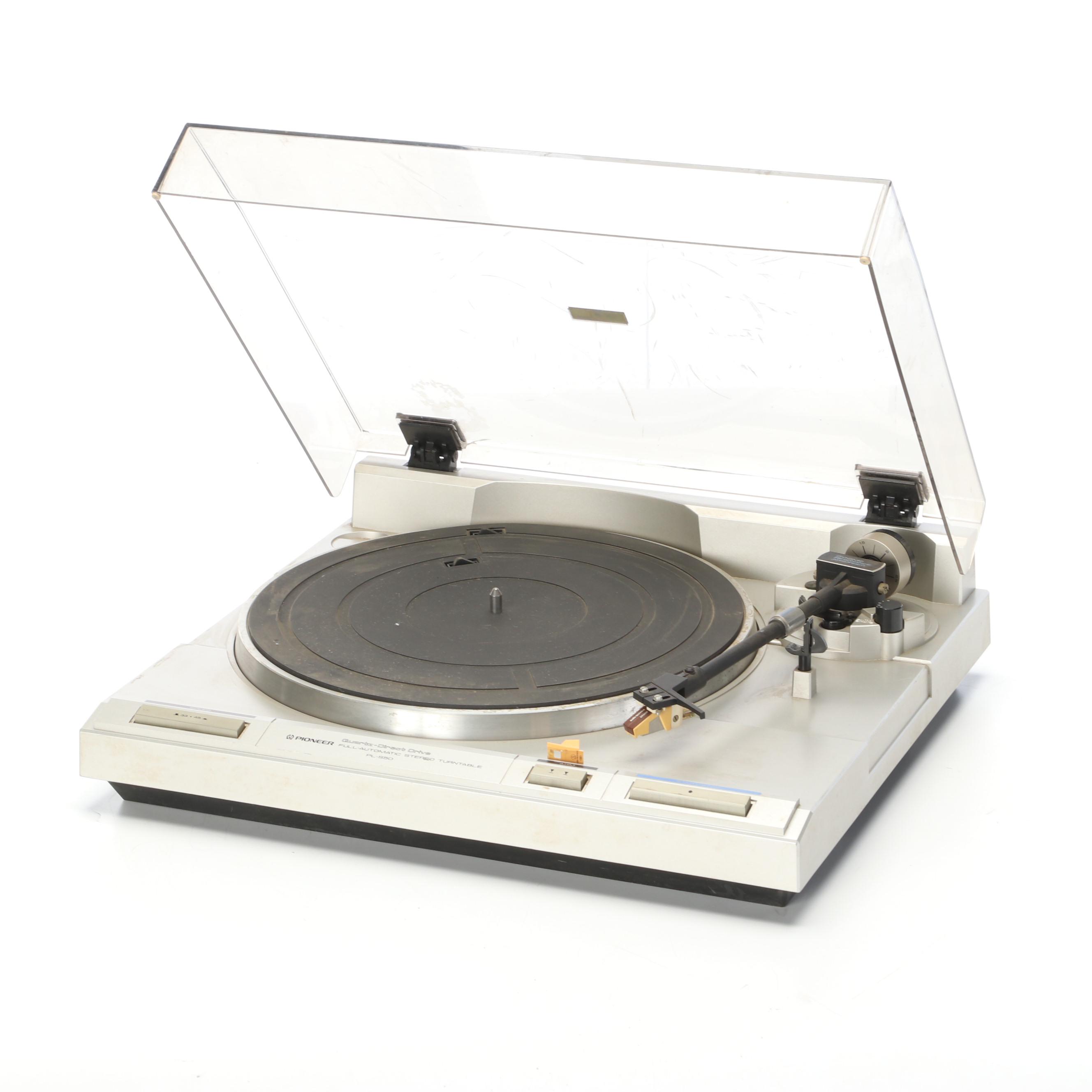 Pioneer Centrex Record Player & Cassette Player With CMC Speakers