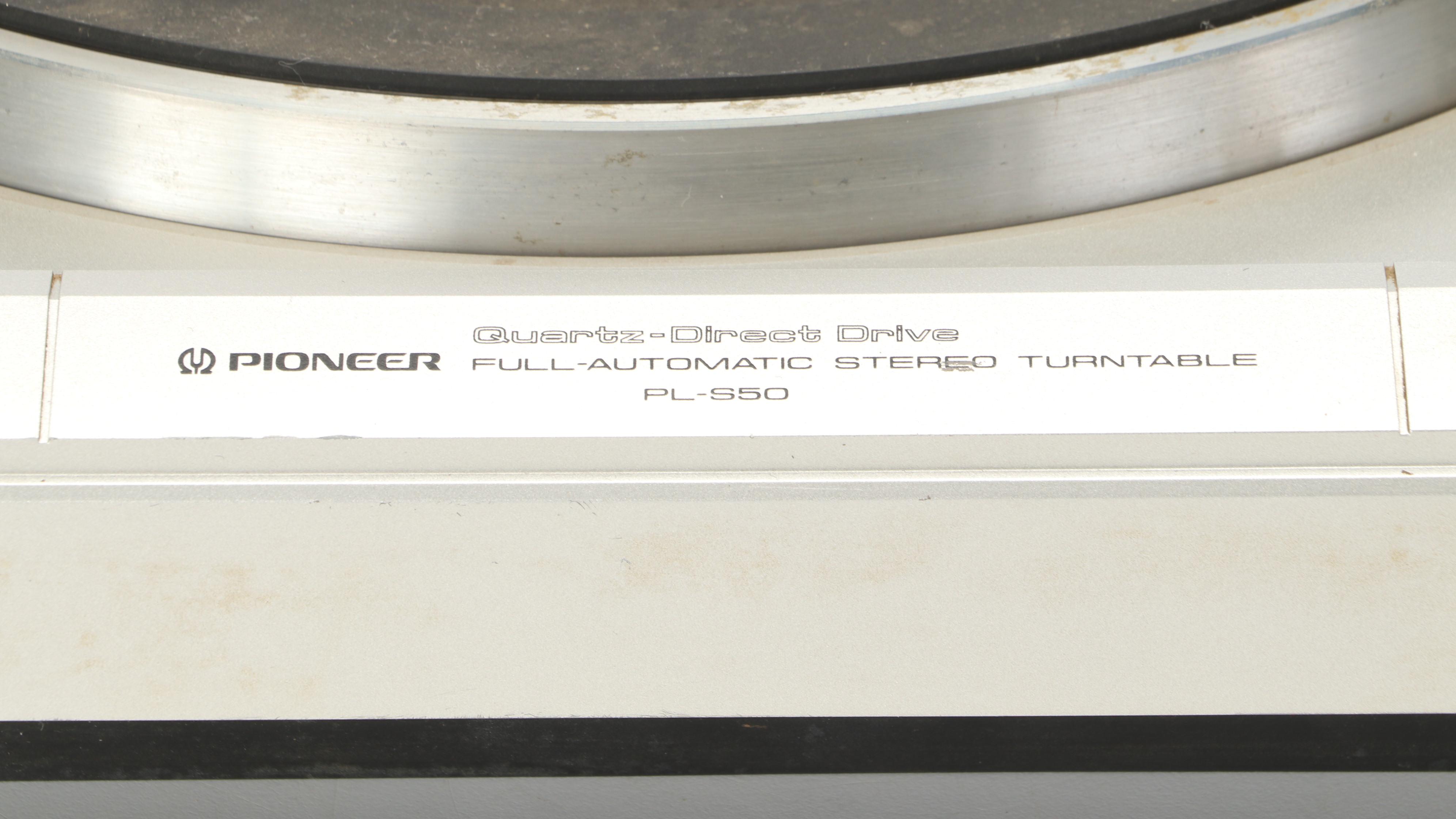 Pioneer Centrex Record Player & Cassette Player With CMC Speakers