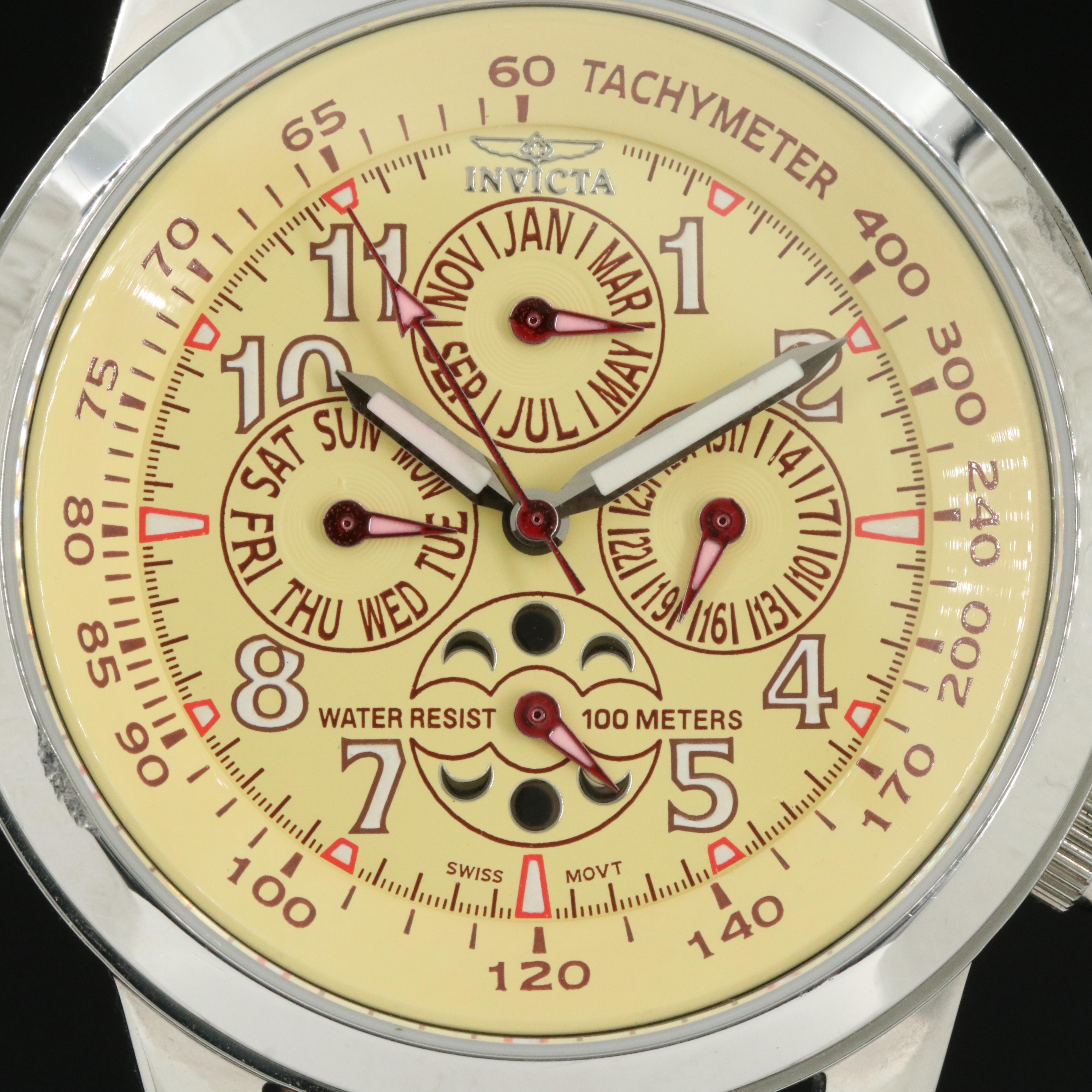 Invicta Moon Phase Watch