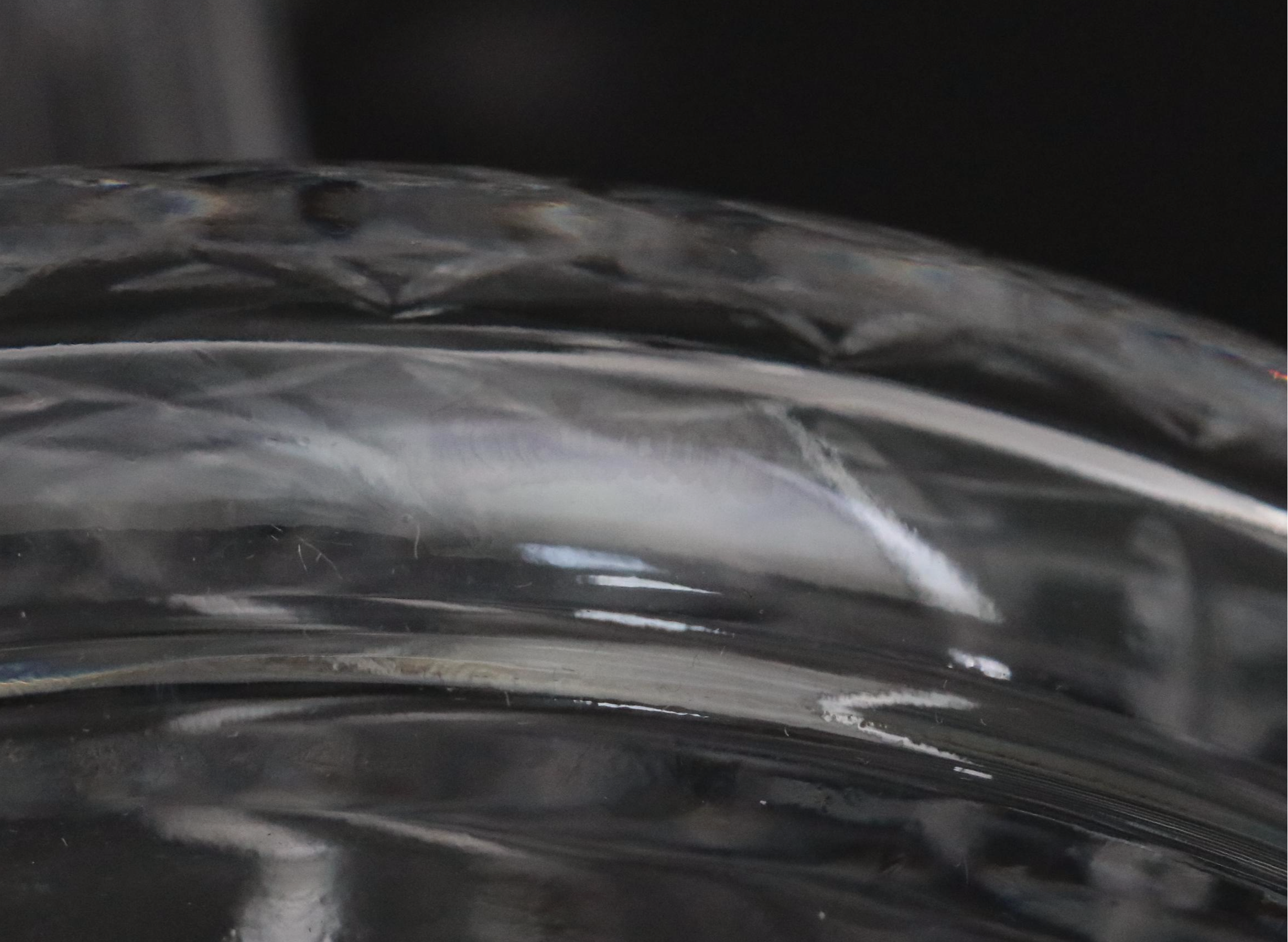 Waterford Crystal "Lismore" Ship's Decanter with Stemware