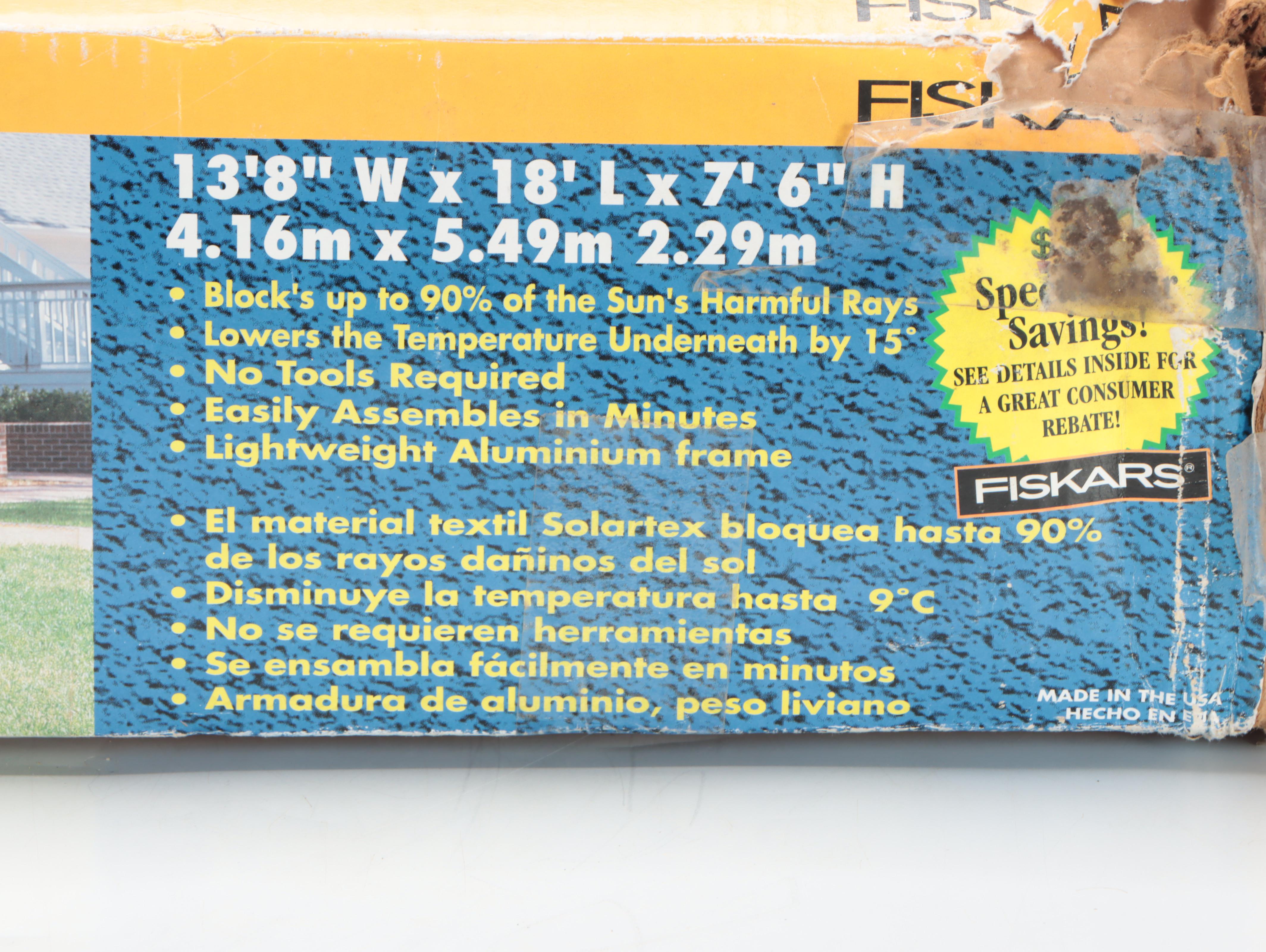 Cool Shade by Fiskars Super Sized Shade House Outdoor Canopy Tent