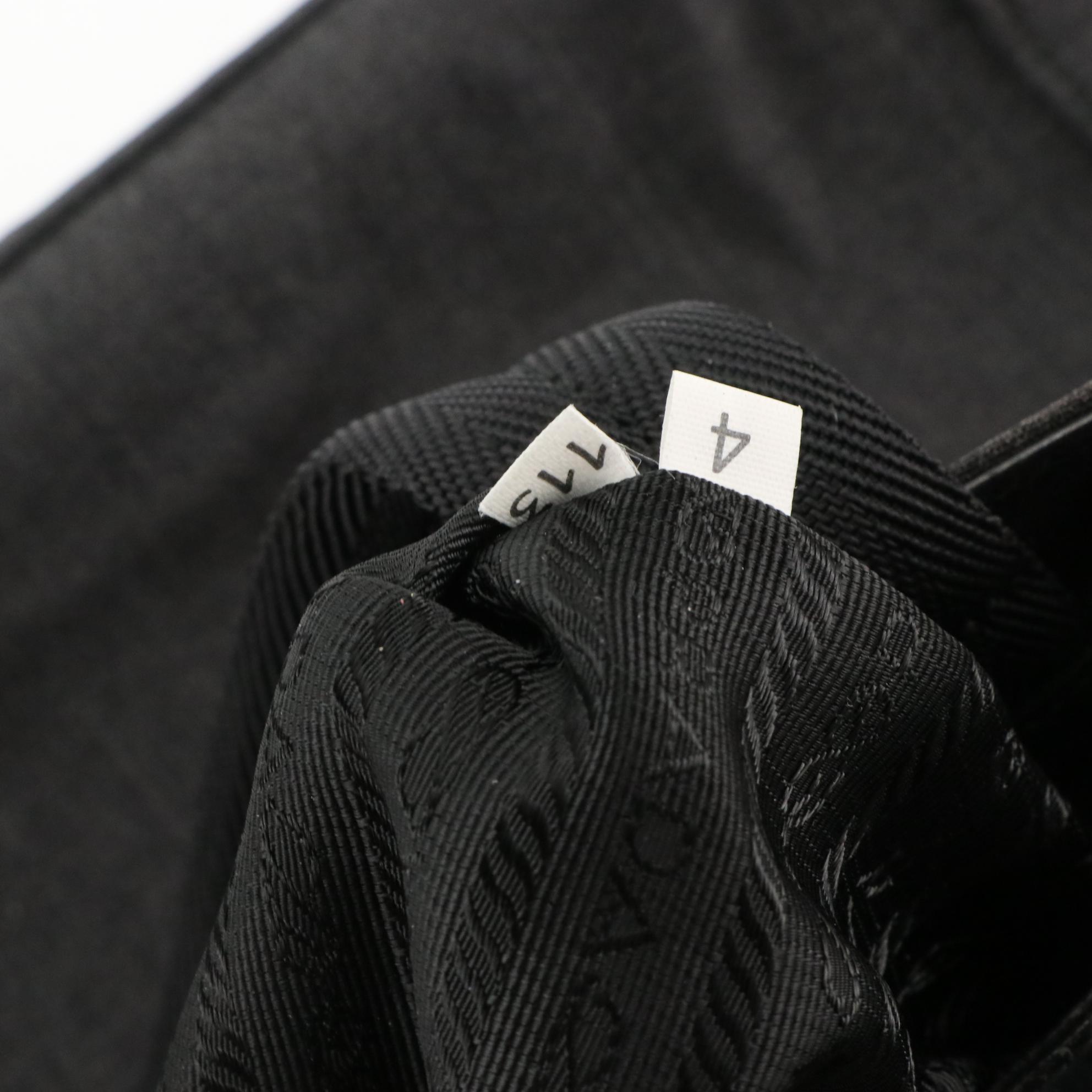 Prada Sport Super 100 Mini Handbag Tote in Cool Grey Nylon Canvas