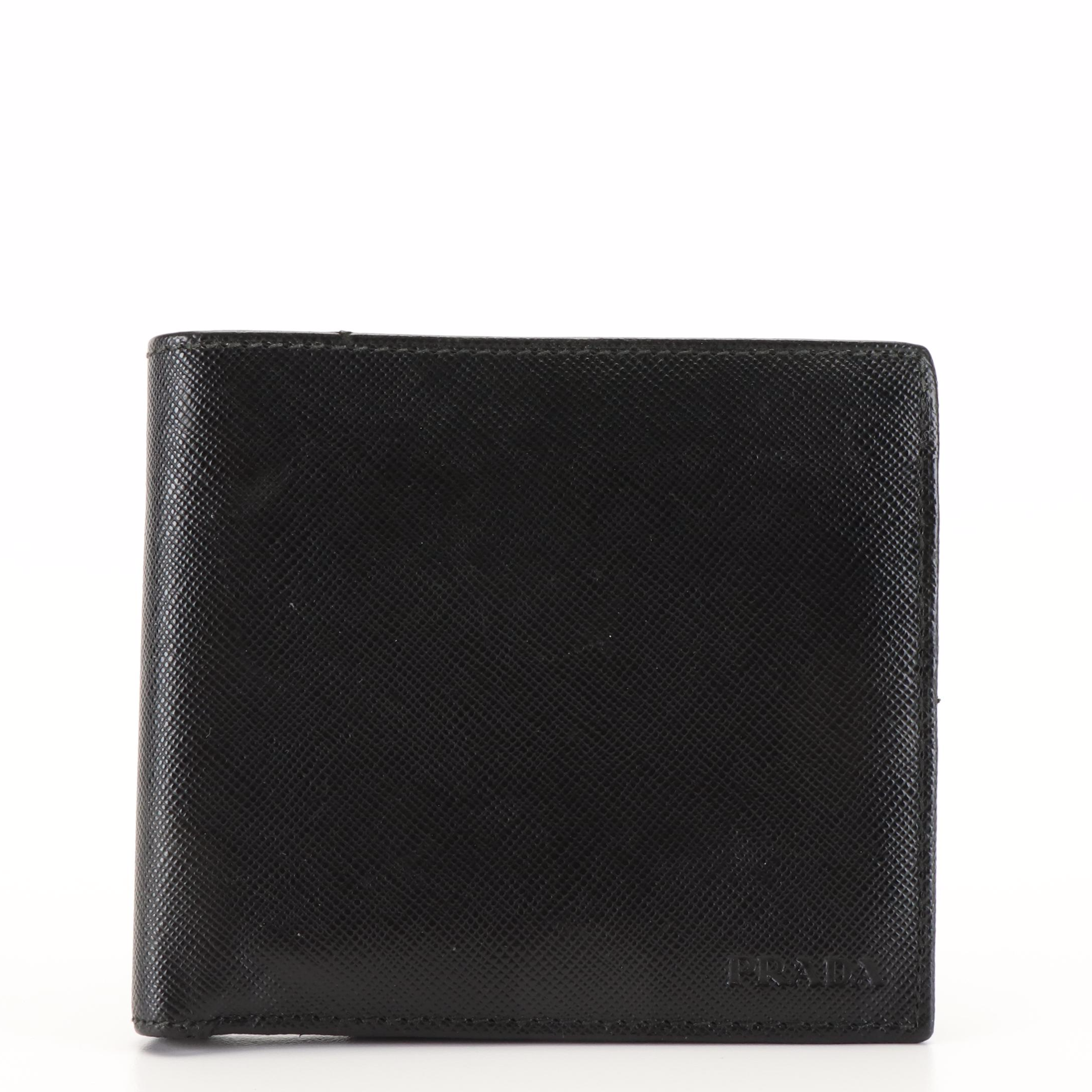 Prada Bifold Wallet in Saffiano Leather