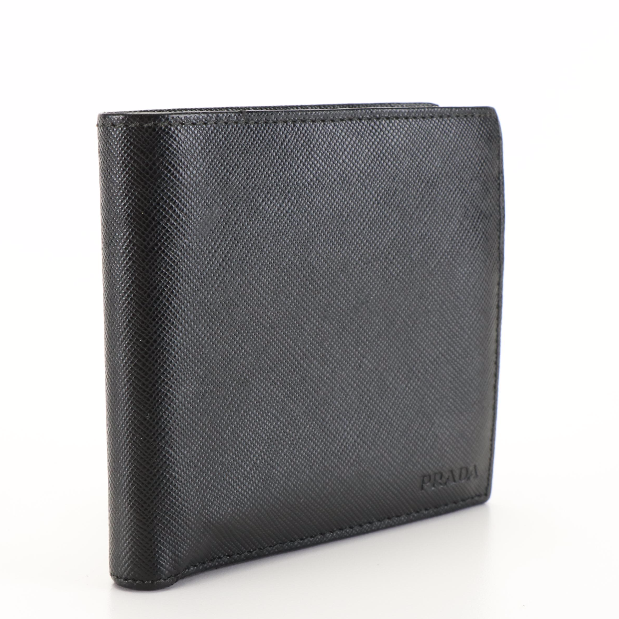 Prada Bifold Wallet in Saffiano Leather