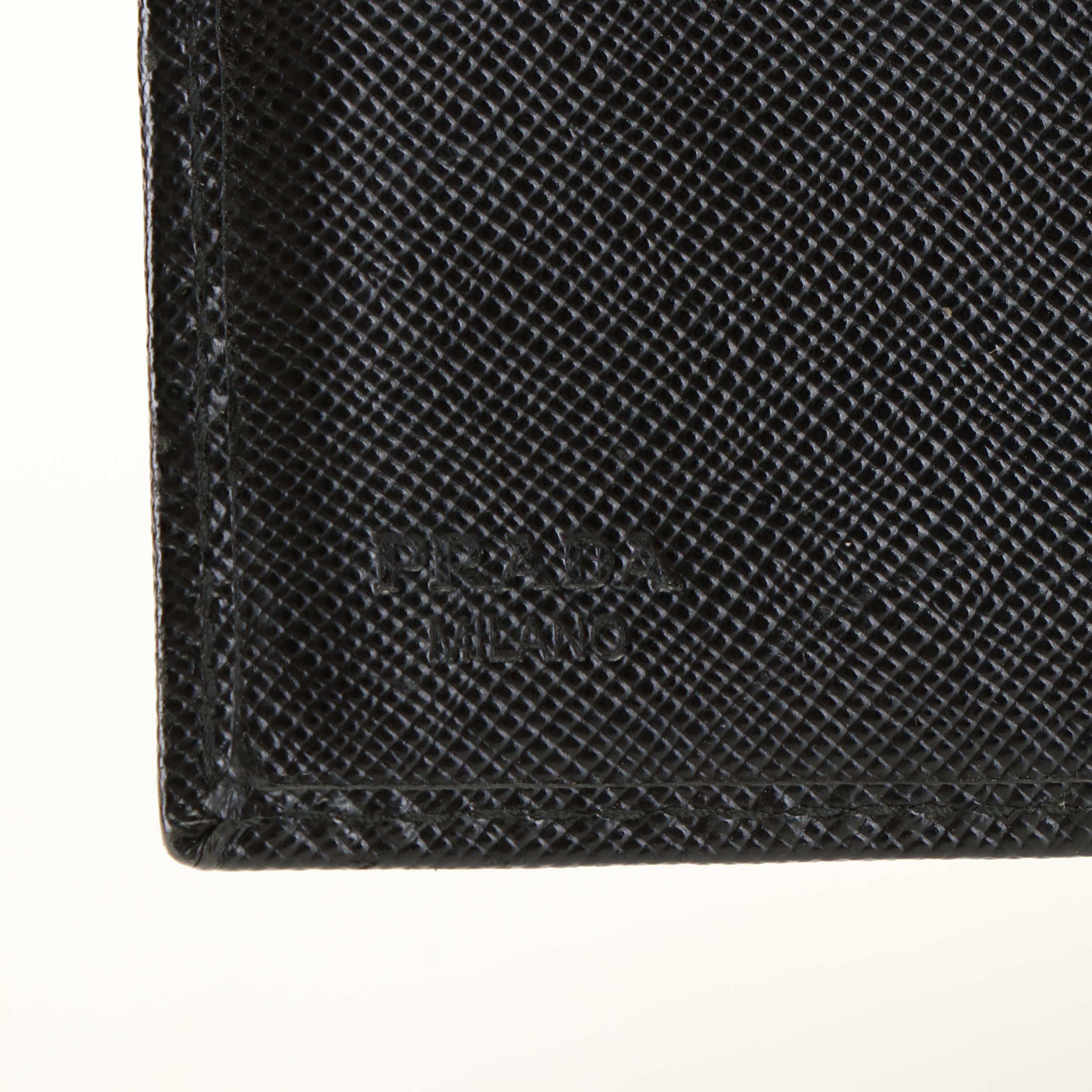 Prada Bifold Wallet in Saffiano Leather