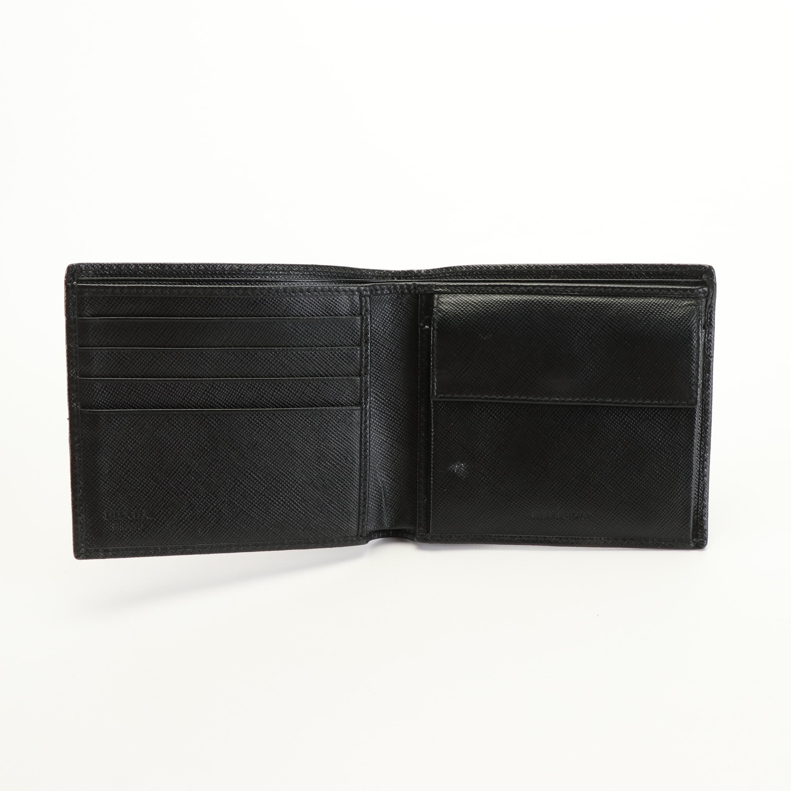 Prada Bifold Wallet in Saffiano Leather