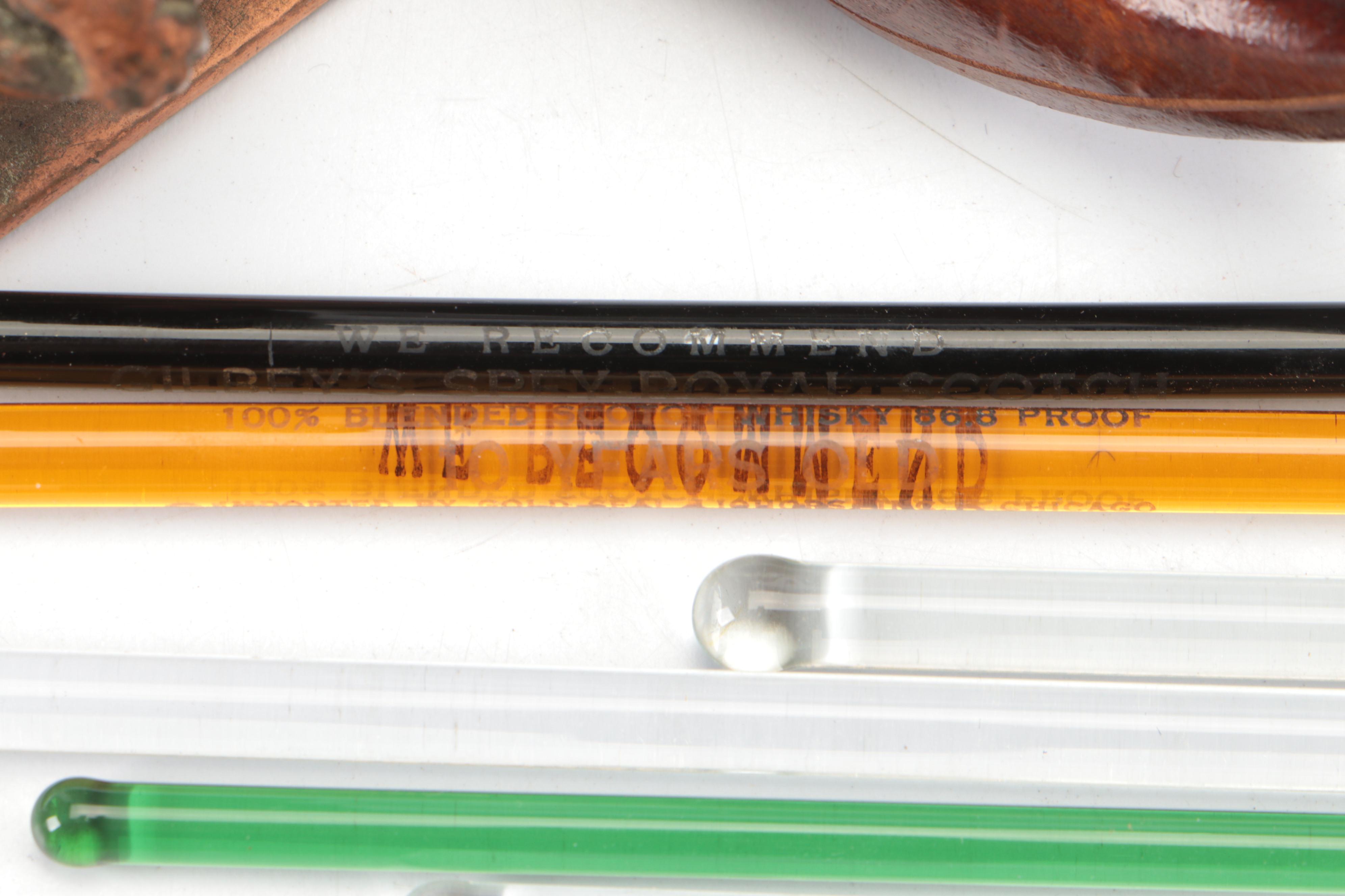 Syroco Cedar Lined Tobacco Pipe Holder Box with Duck Motif and More Décor