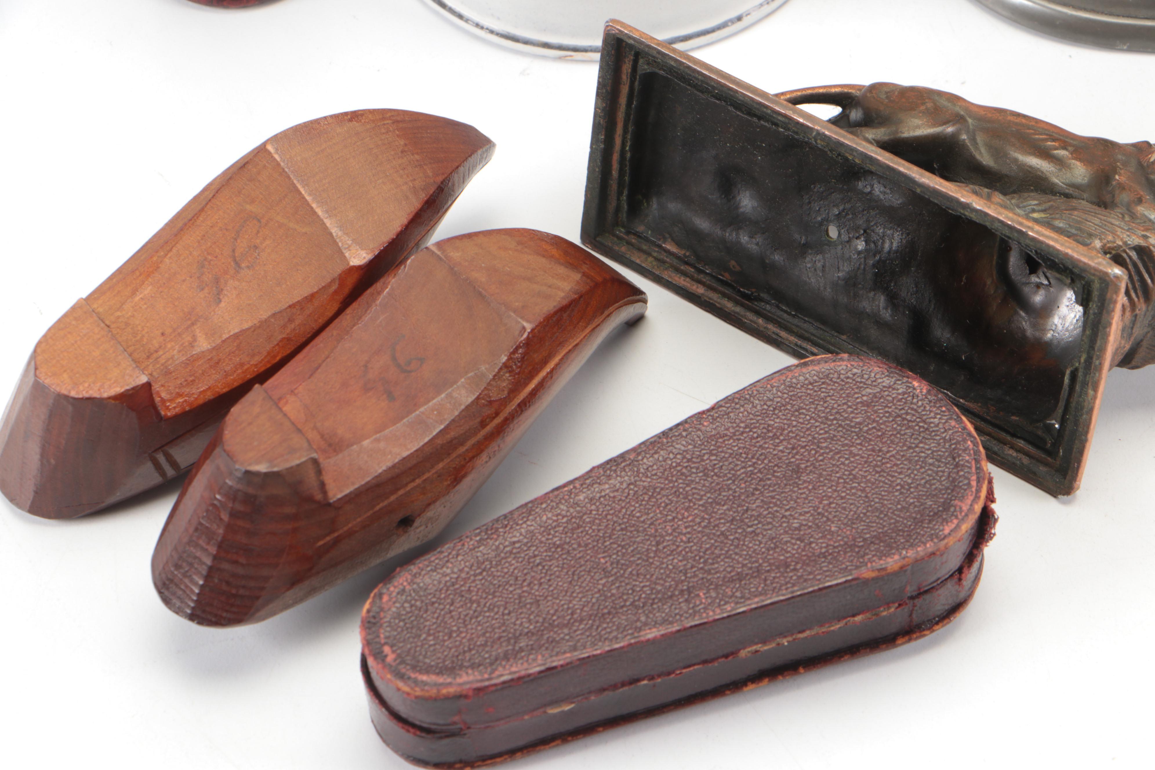 Syroco Cedar Lined Tobacco Pipe Holder Box with Duck Motif and More Décor