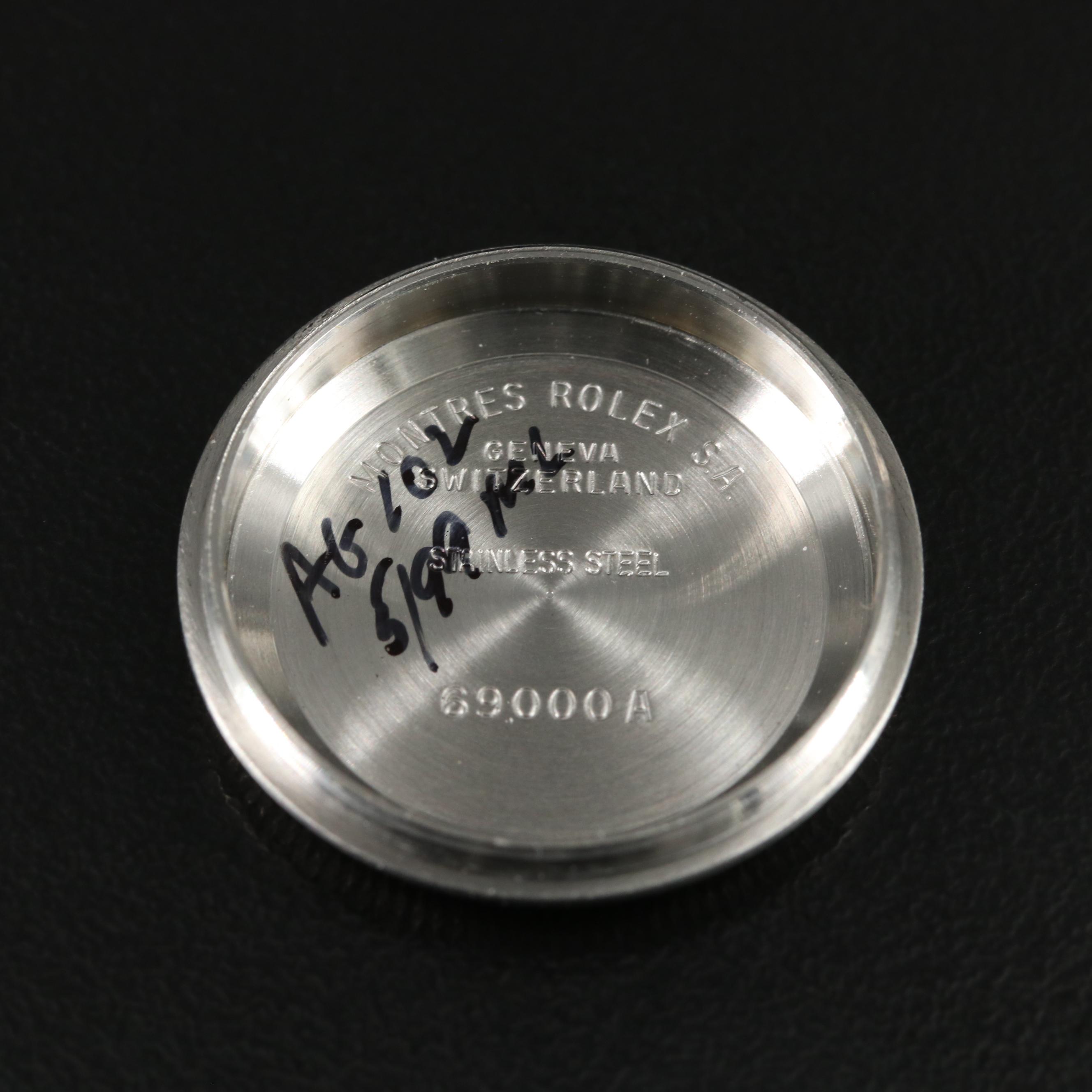 1989 Rolex Custom Diamond Bezel Oyster Perpetual Datejust Watch