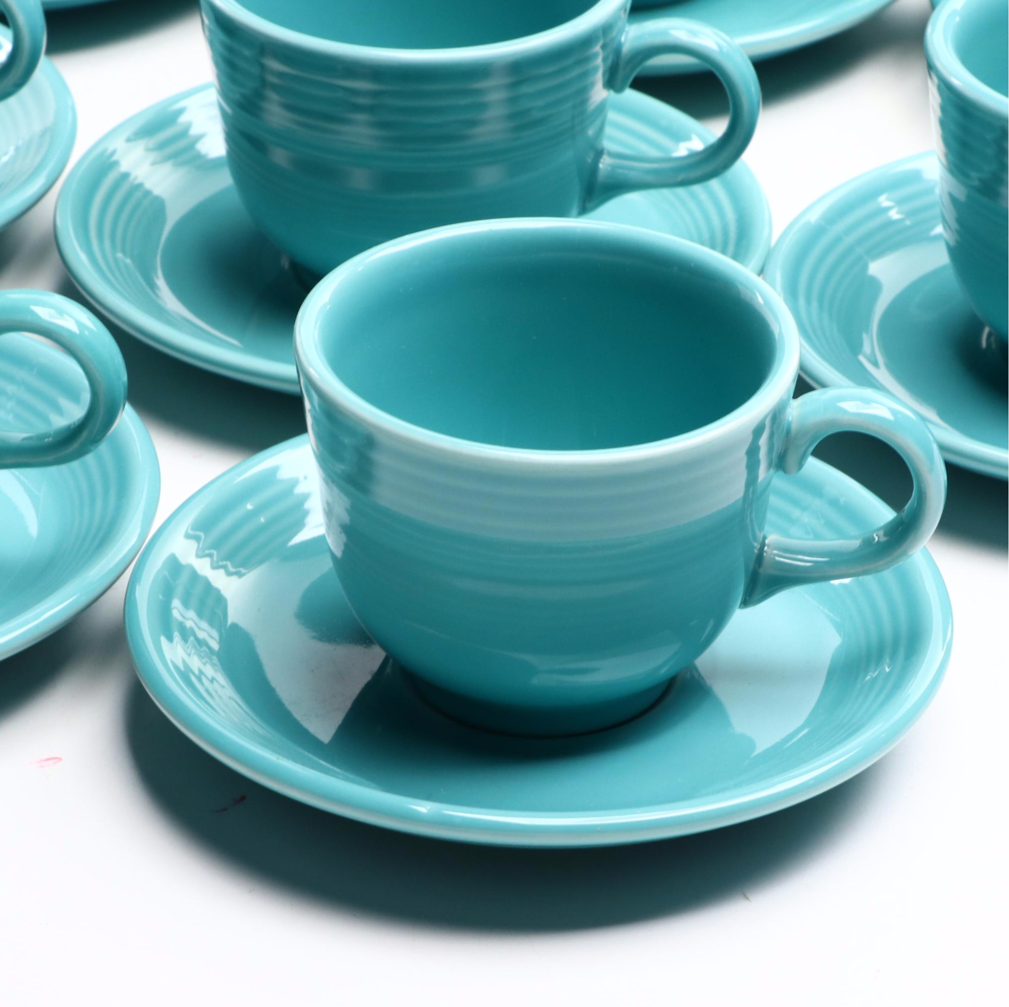 Homer Laughlin "Fiesta Turquoise" Ceramic Dinnerware