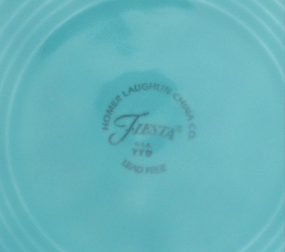 Homer Laughlin "Fiesta Turquoise" Ceramic Dinnerware