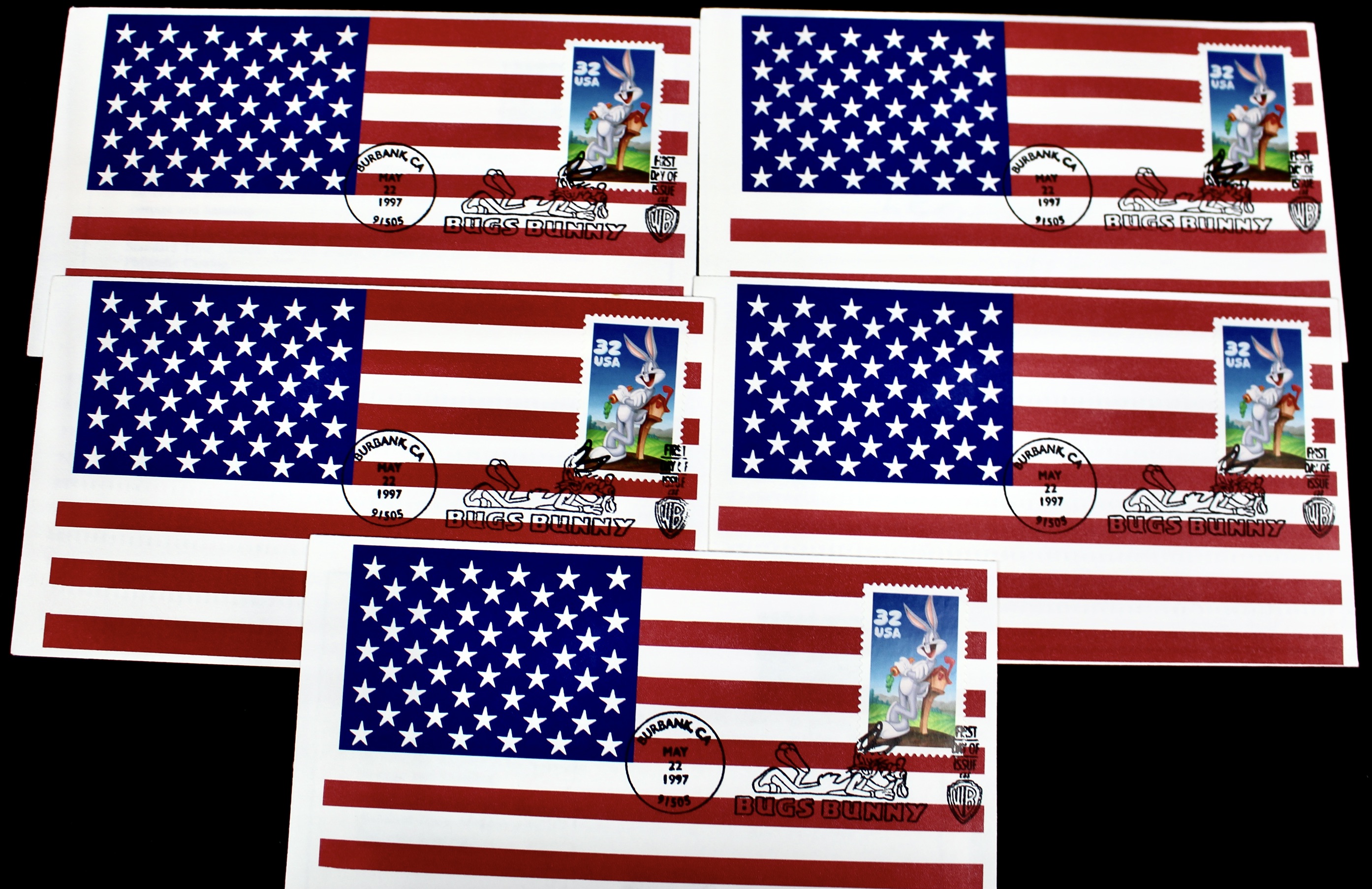 Disney and Hollywood Movie Star First Day Cover Collection