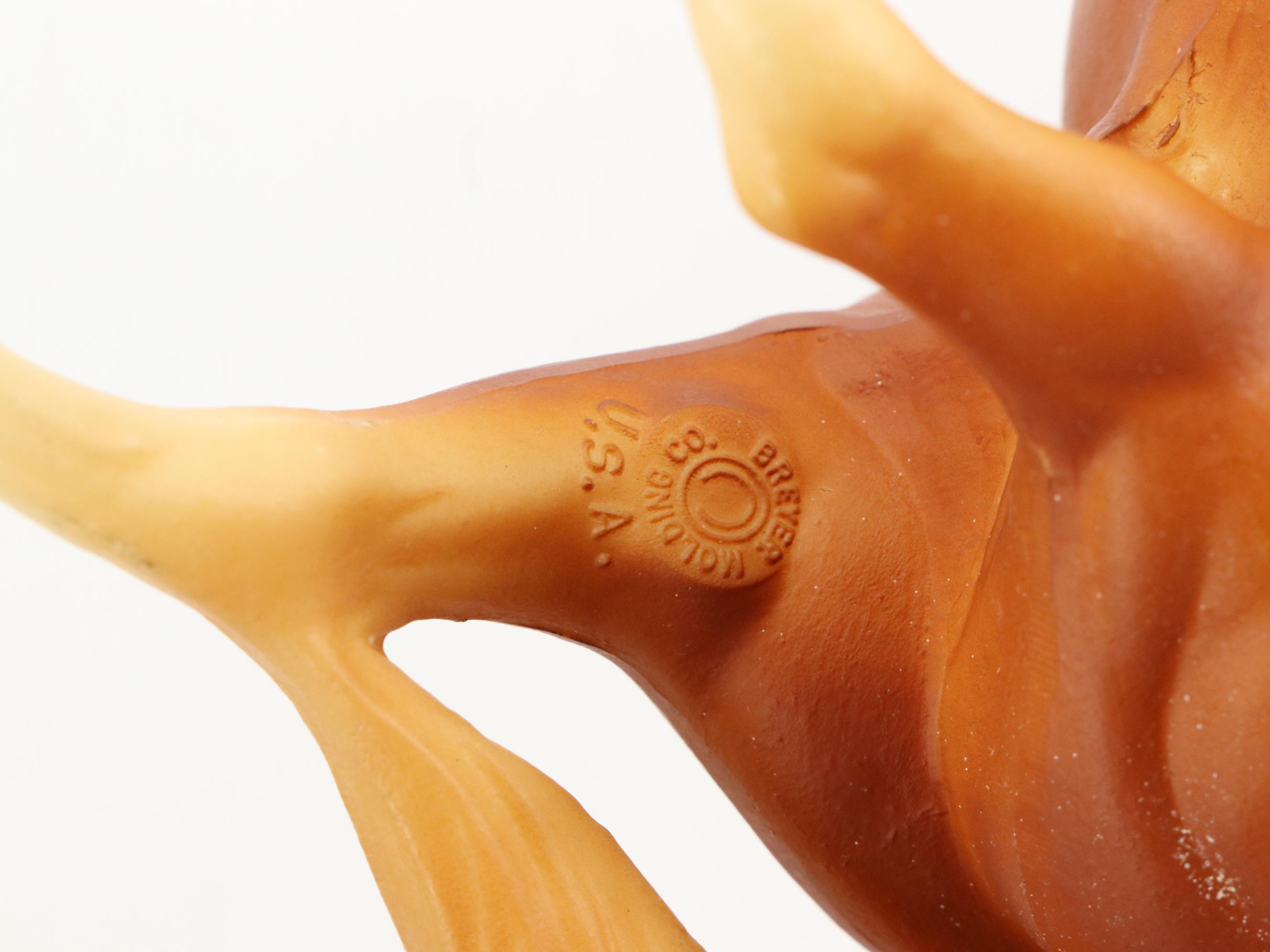 Beyer Plastic Horse with Plastic Saddle and More Beyer Horses