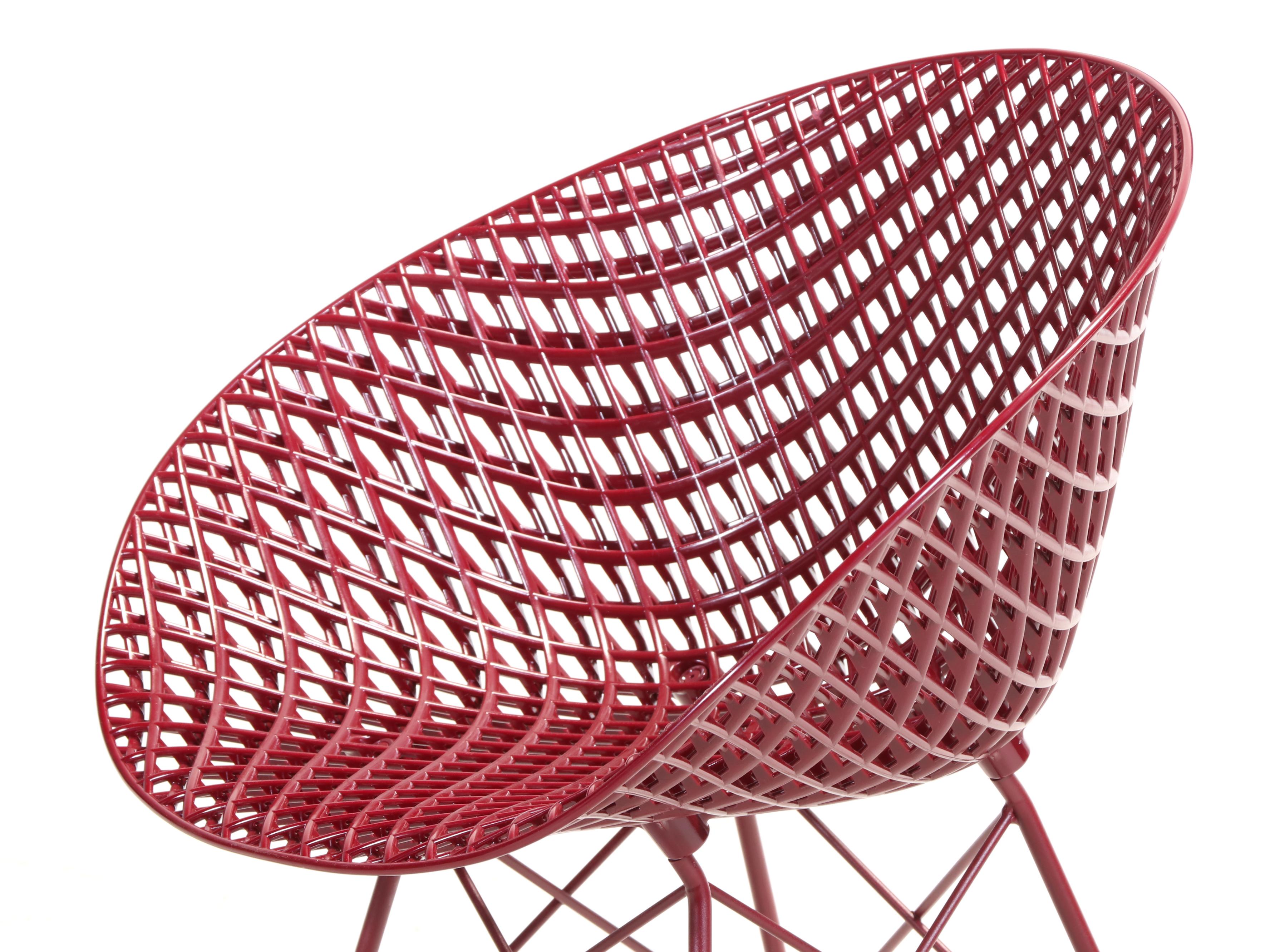 Tokujin Yoshioka for Kartell Smatrick Polycarbonate and Steel Chair