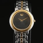 Movado Museum Two-Tone Stainless Steel Quartz Wristwatch