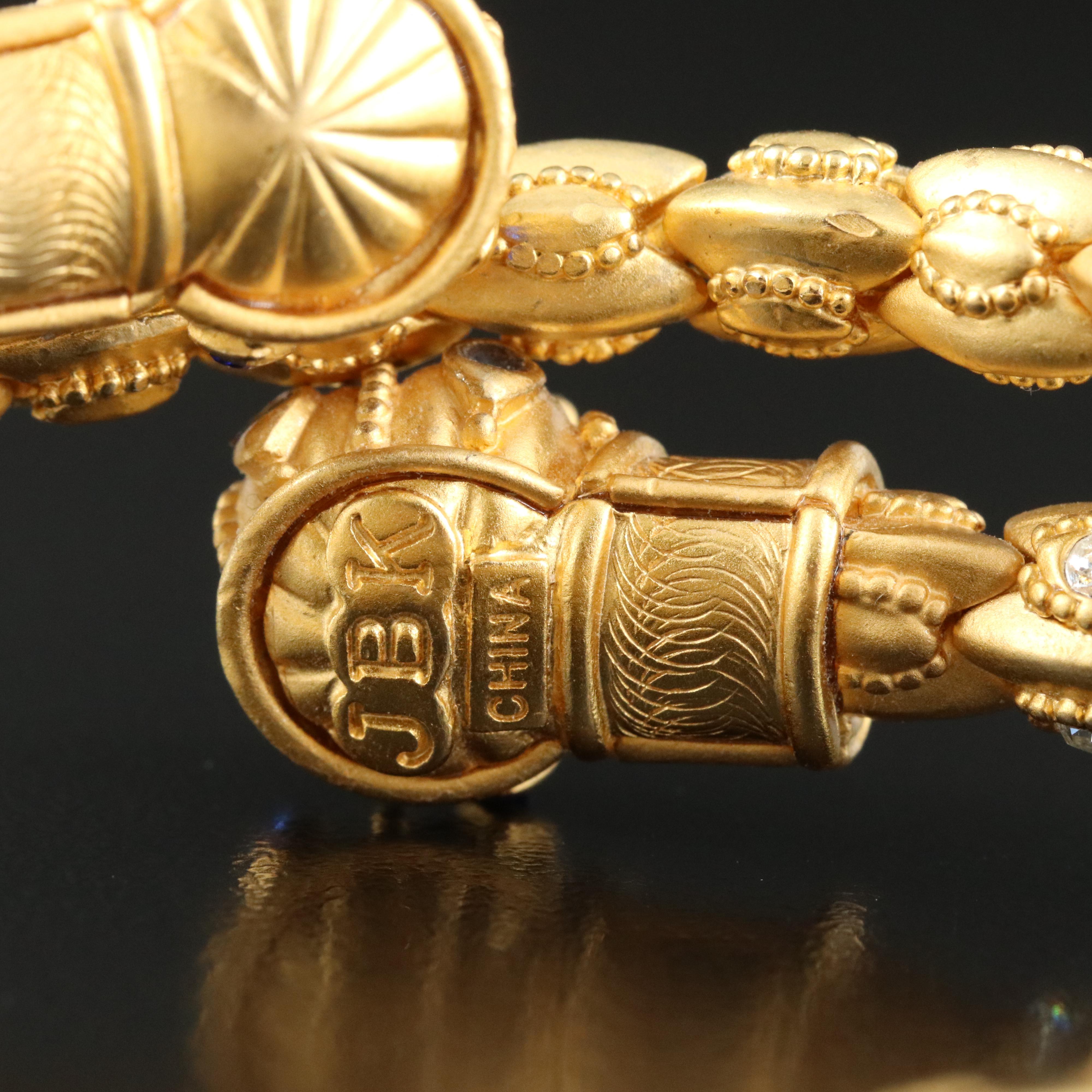 Camrose & Kross "Jacqueline Kennedy" Rhinestone Wrap Bracelet