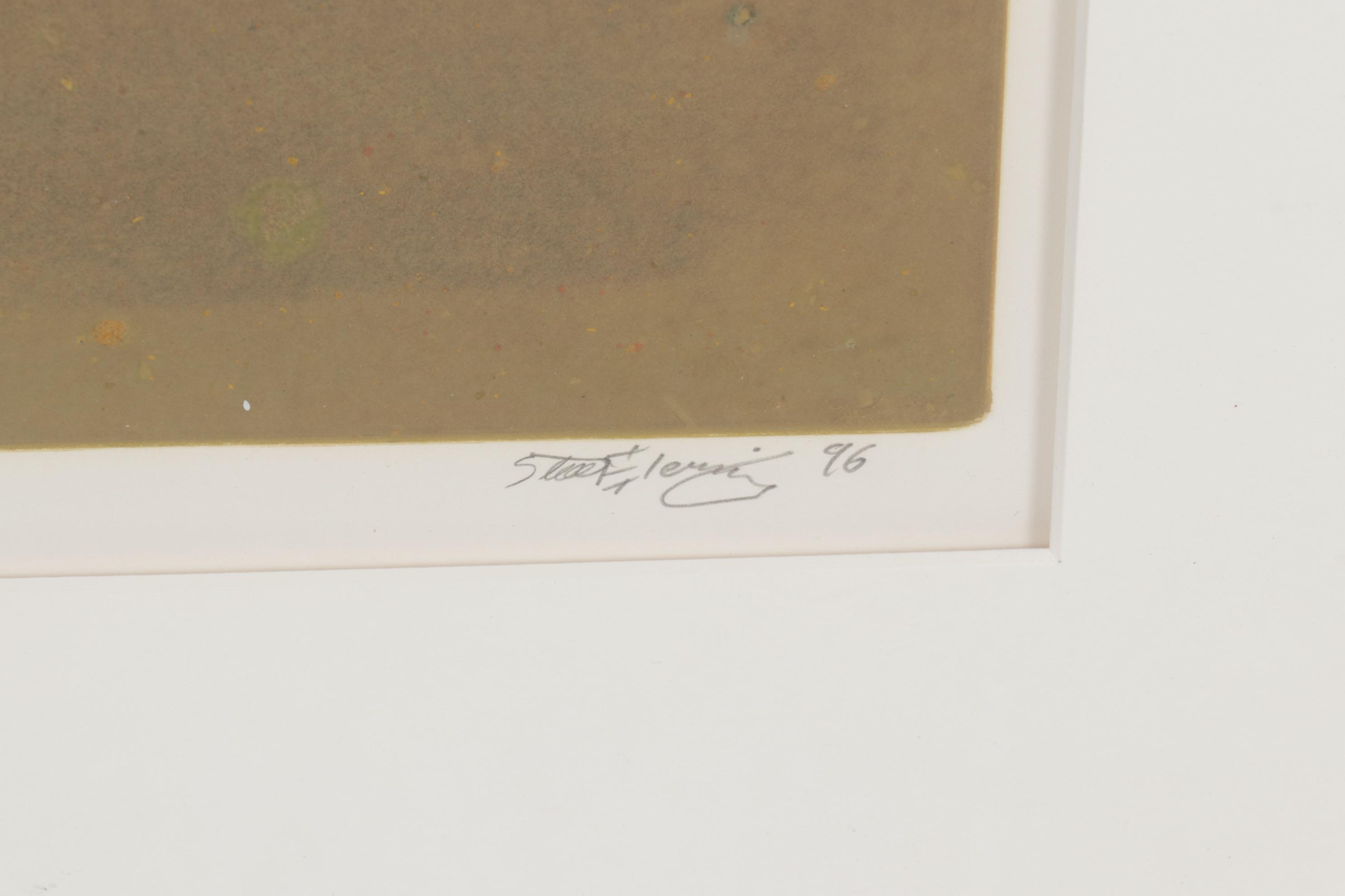 Stan Berning Color Lithograph "Planetary States," 1996