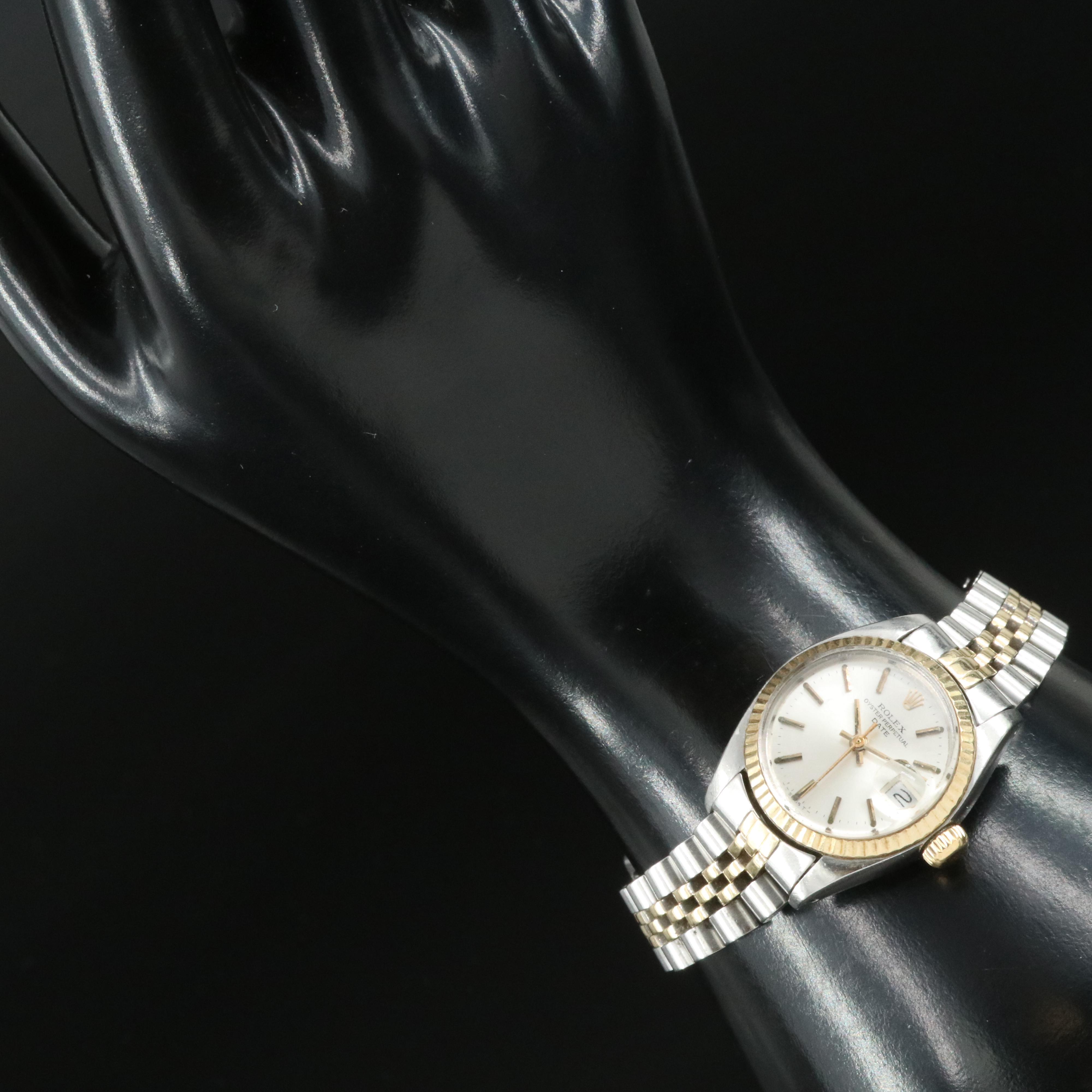 1979 Rolex Oyster Perpetual Two-Tone Date Watch