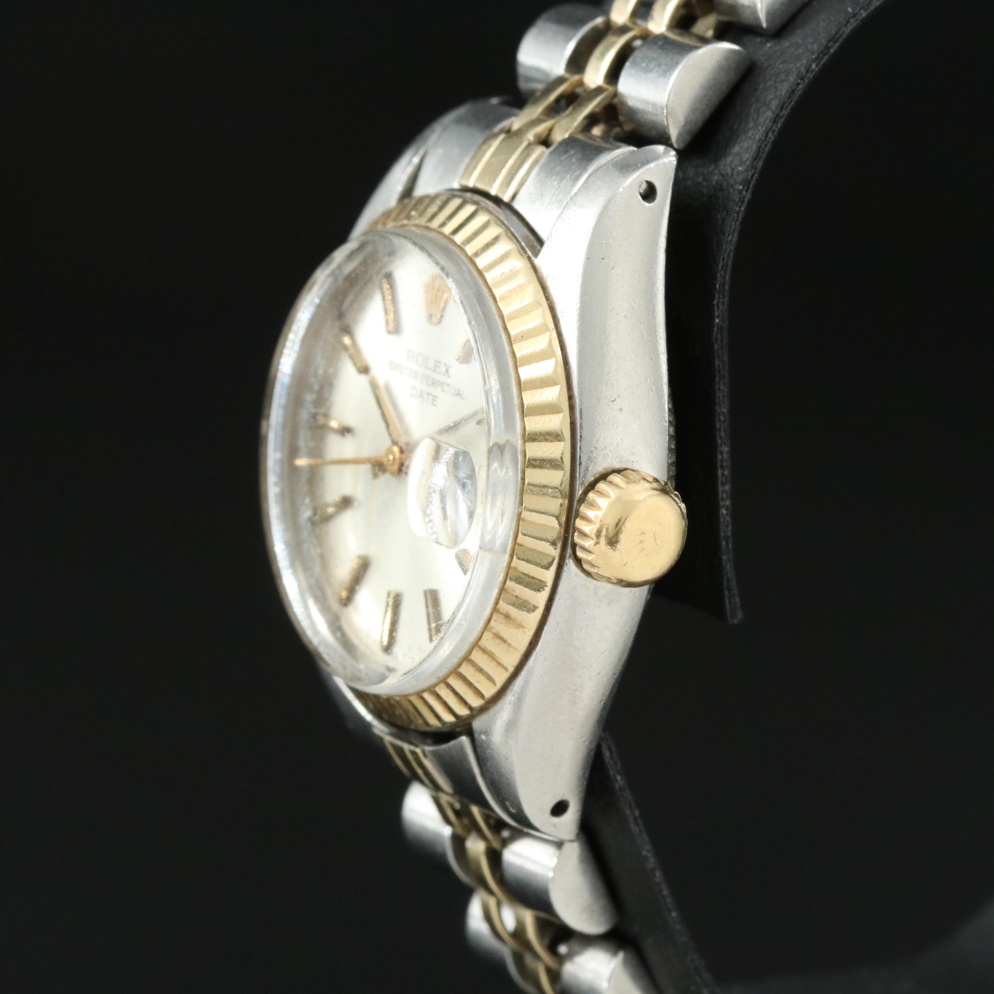 1979 Rolex Oyster Perpetual Two-Tone Date Watch