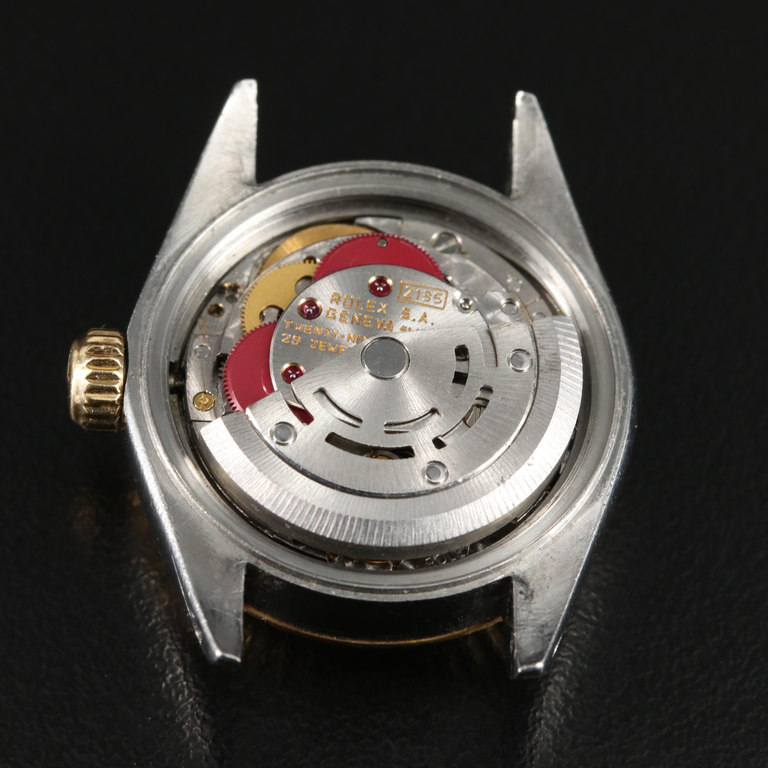 1989 Rolex Custom Diamond Dial Oyster Perpetual Datejust Automatic Watch