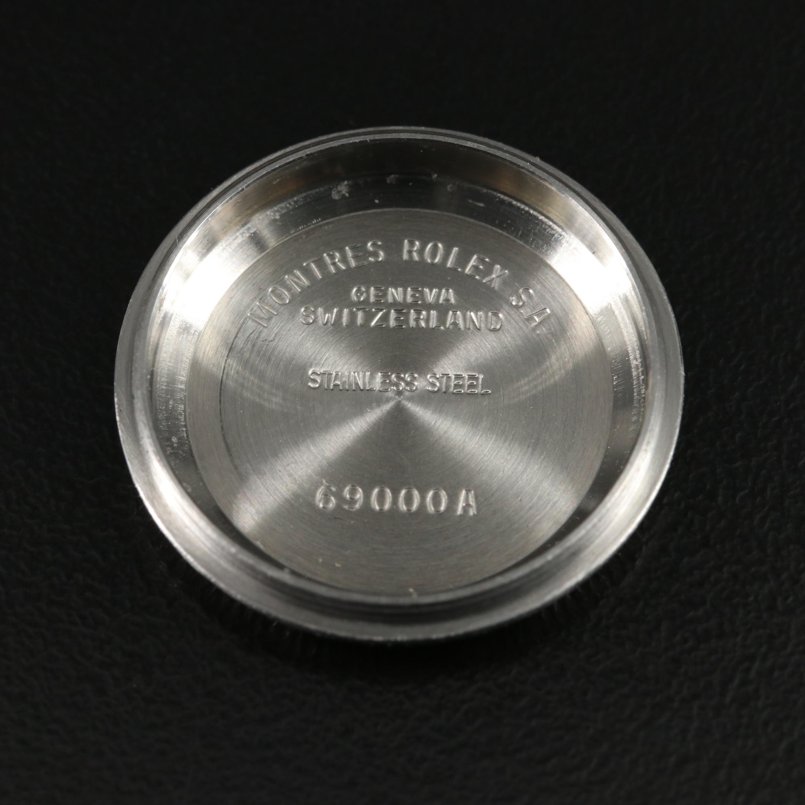 1989 Rolex Custom Diamond Dial Oyster Perpetual Datejust Automatic Watch