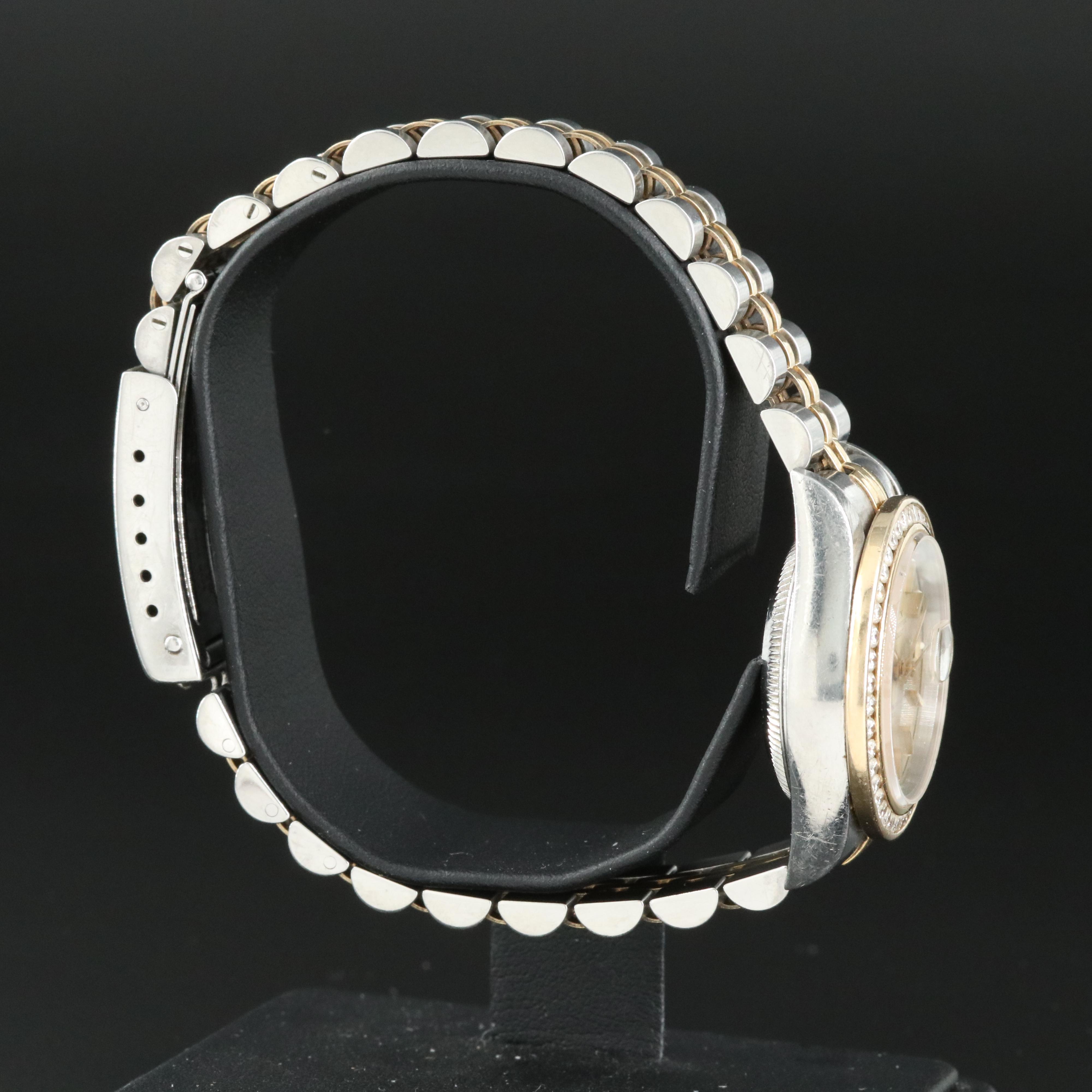 1997 Rolex Custom Diamond Two-Tone Datejust Watch