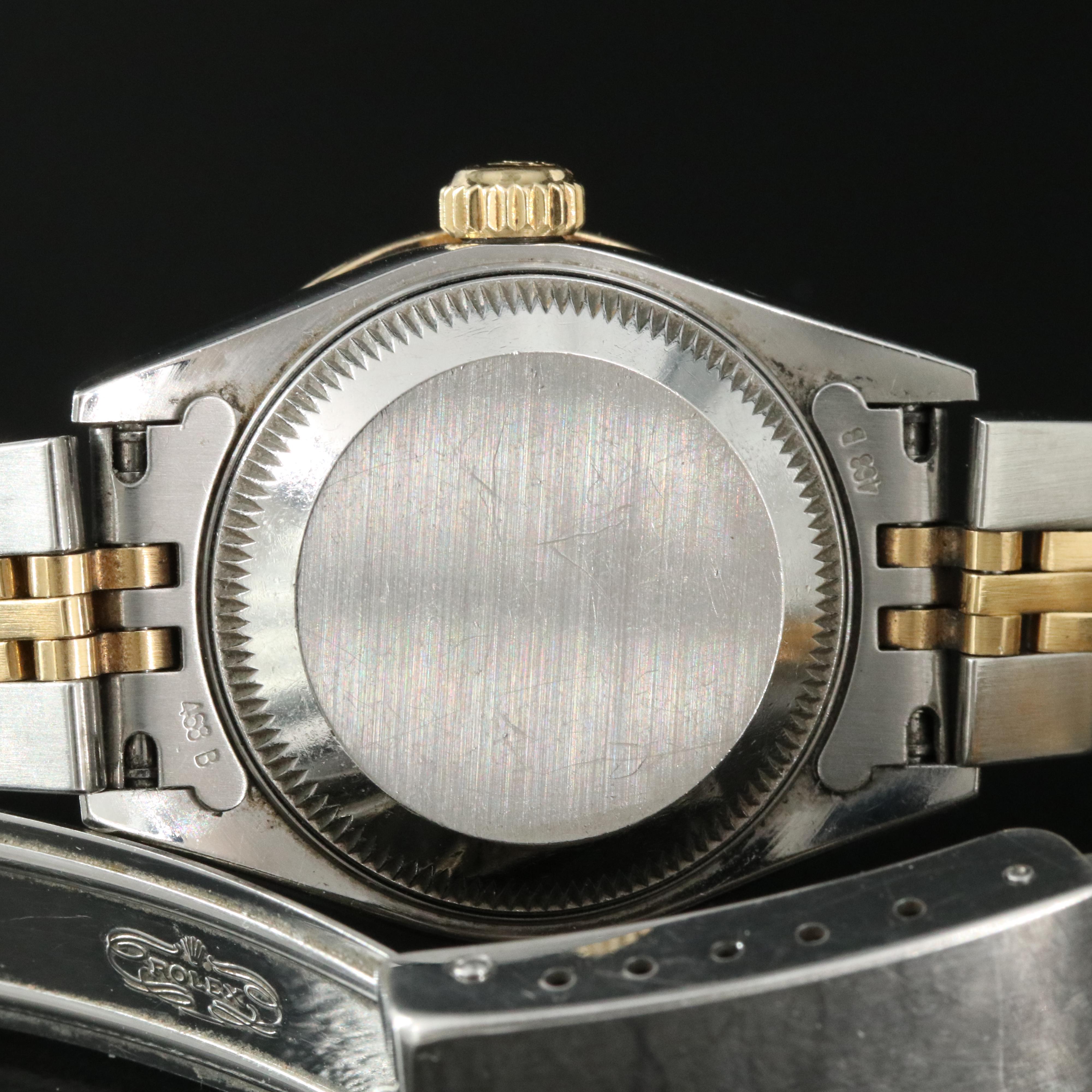 1997 Rolex Custom Diamond Two-Tone Datejust Watch