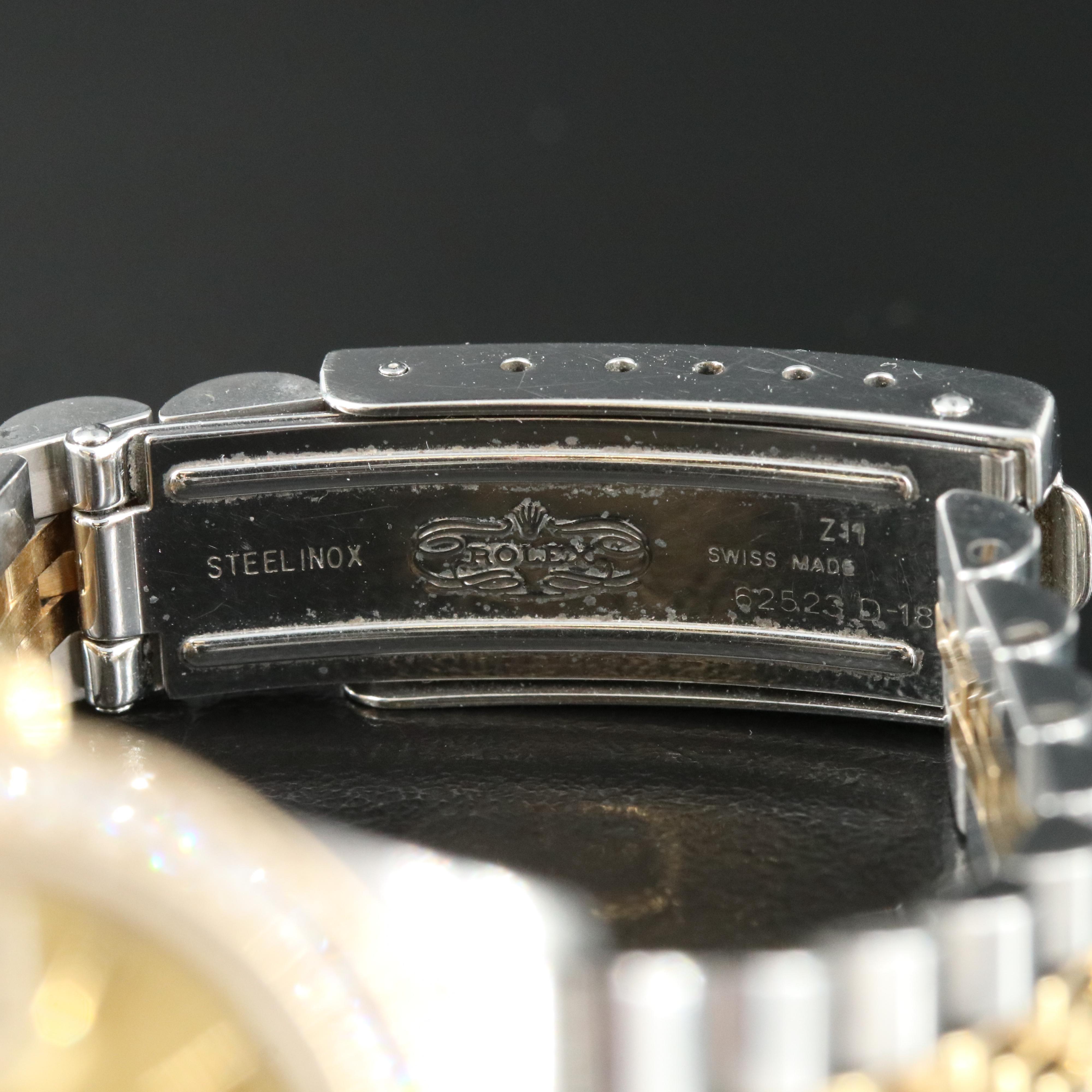 1997 Rolex Custom Diamond Two-Tone Datejust Watch