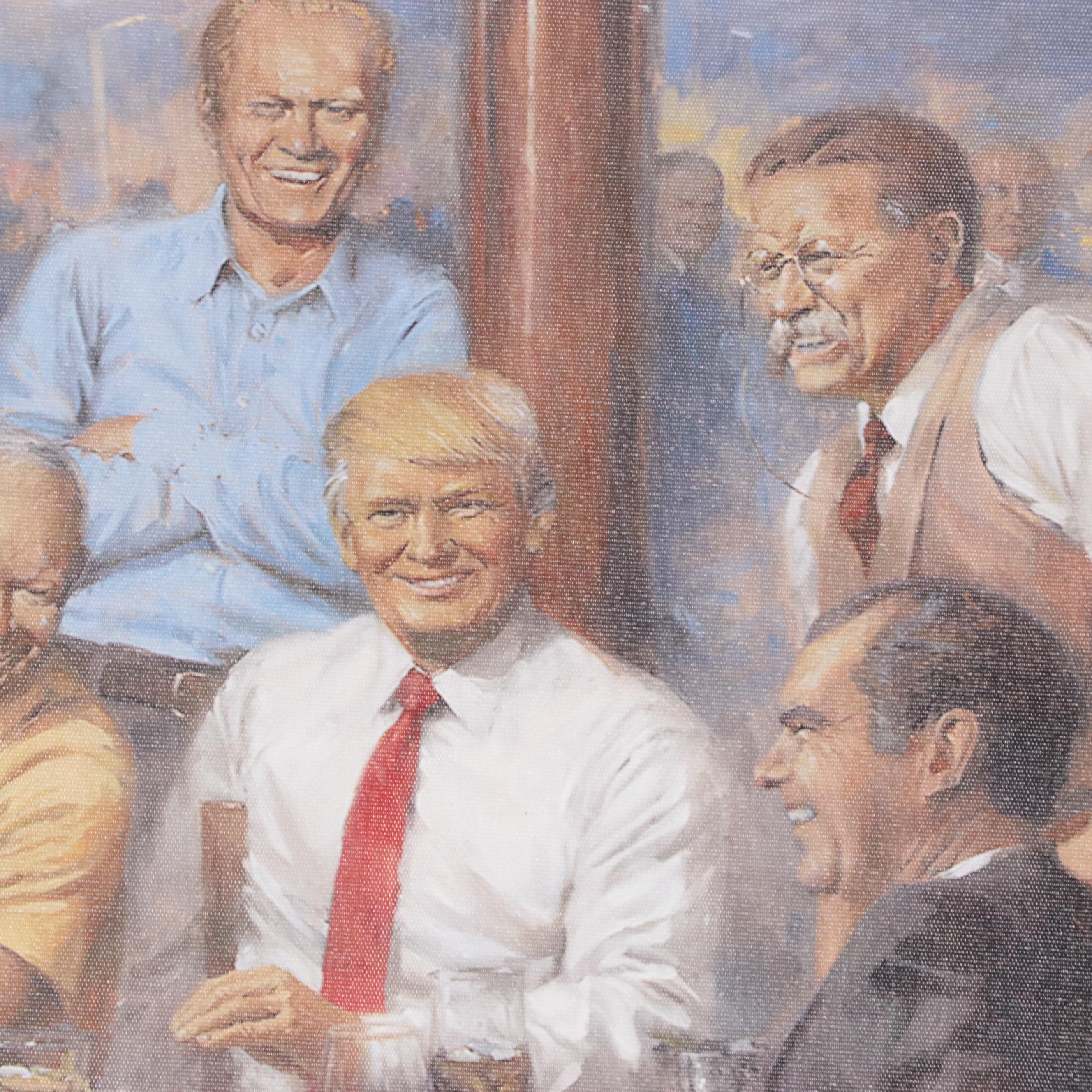 Digital Print After Andy Thomas "The Republican Club," 21st Century