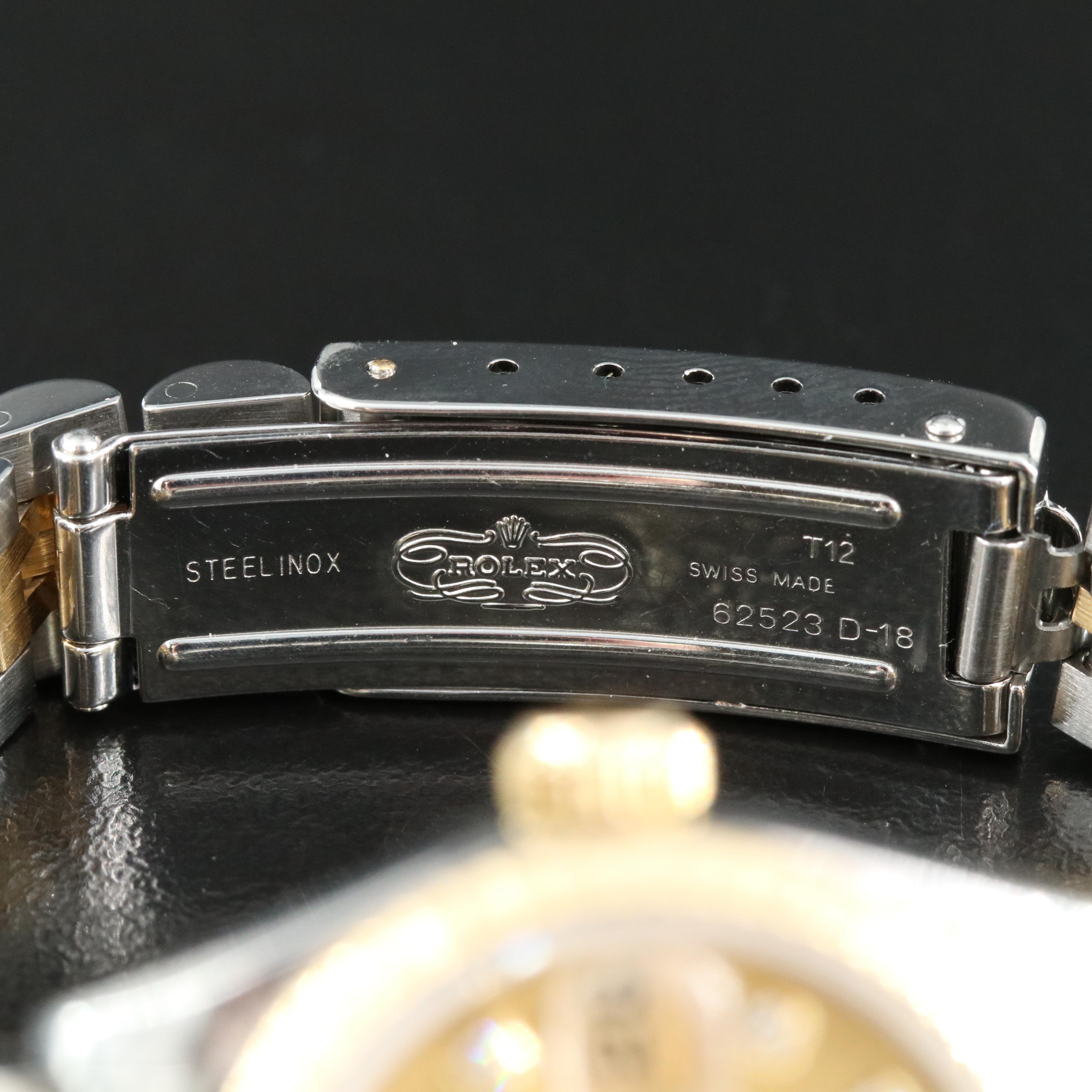 1995 Rolex Oyster Perpetual Two-Tone Datejust Watch