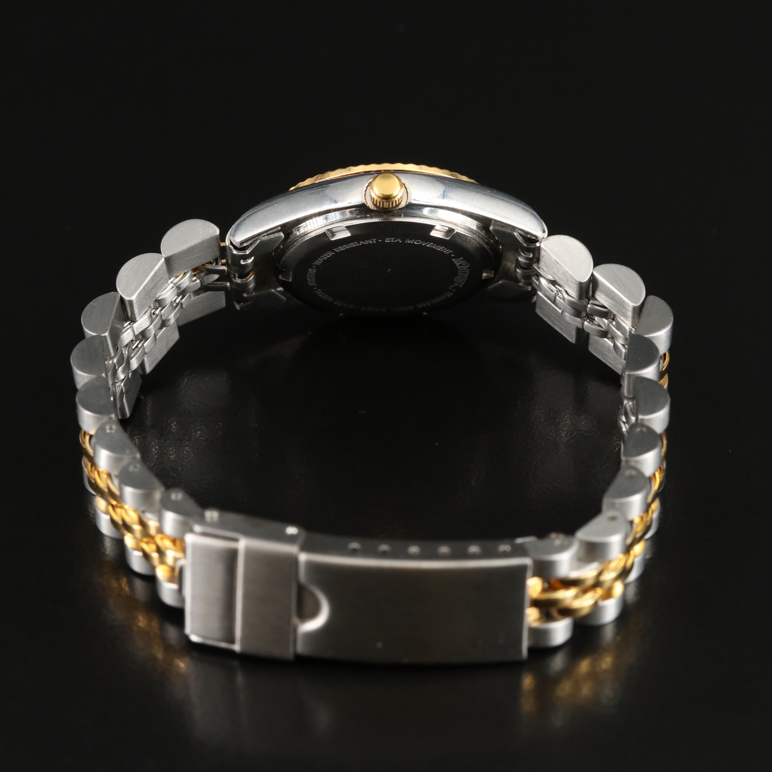 Montreux For Jostens 1997 Rose Bowl Game Two-Tone Quartz Watch